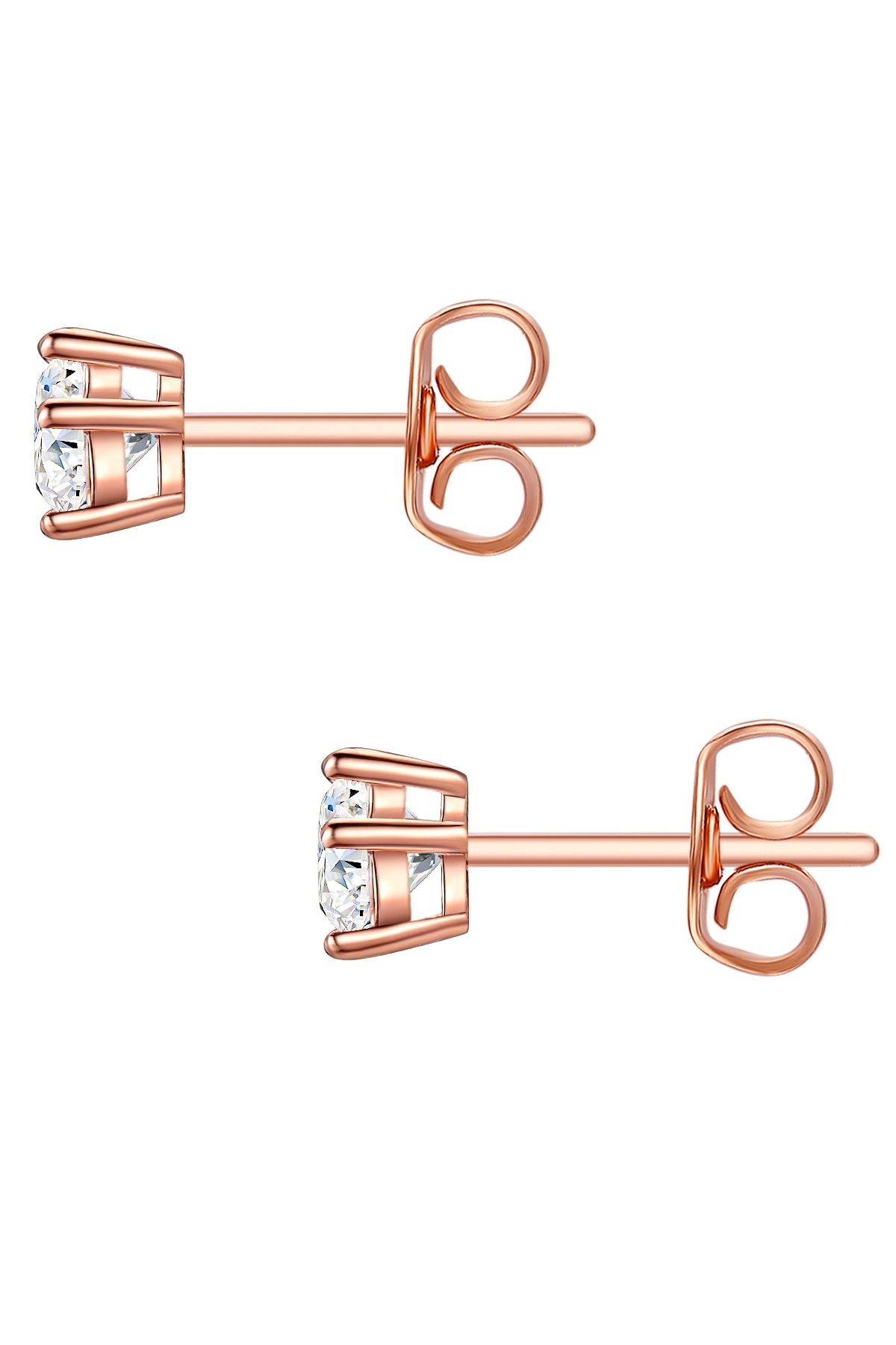 Rafaela Donata-Perlenarmband Set (Kette+Ohrstecker) 
Sterling Silber roségold verziert mit Kristallen von Swarovsk 3