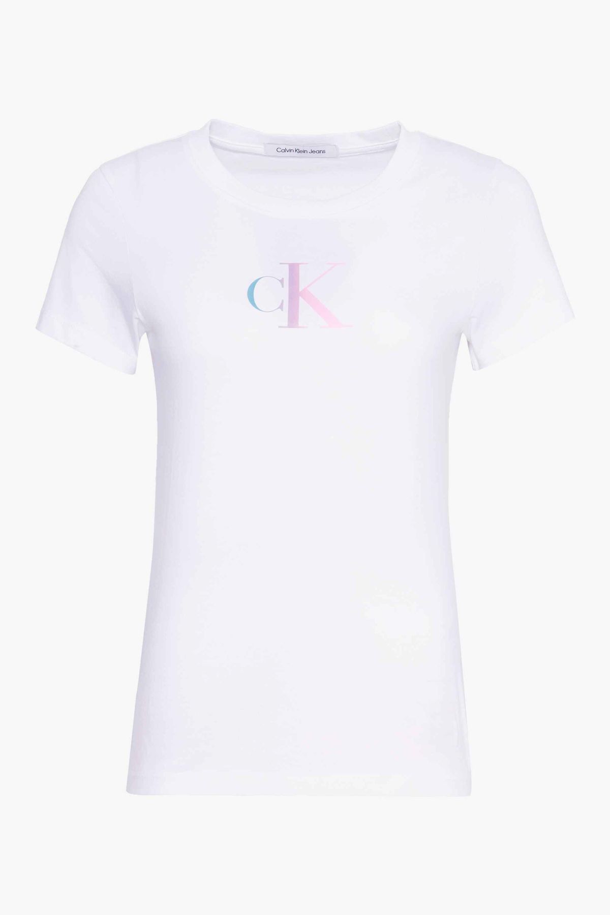 Trendyol Mädchen T-Shirt Calvin / Hellweiß Damen - Klein