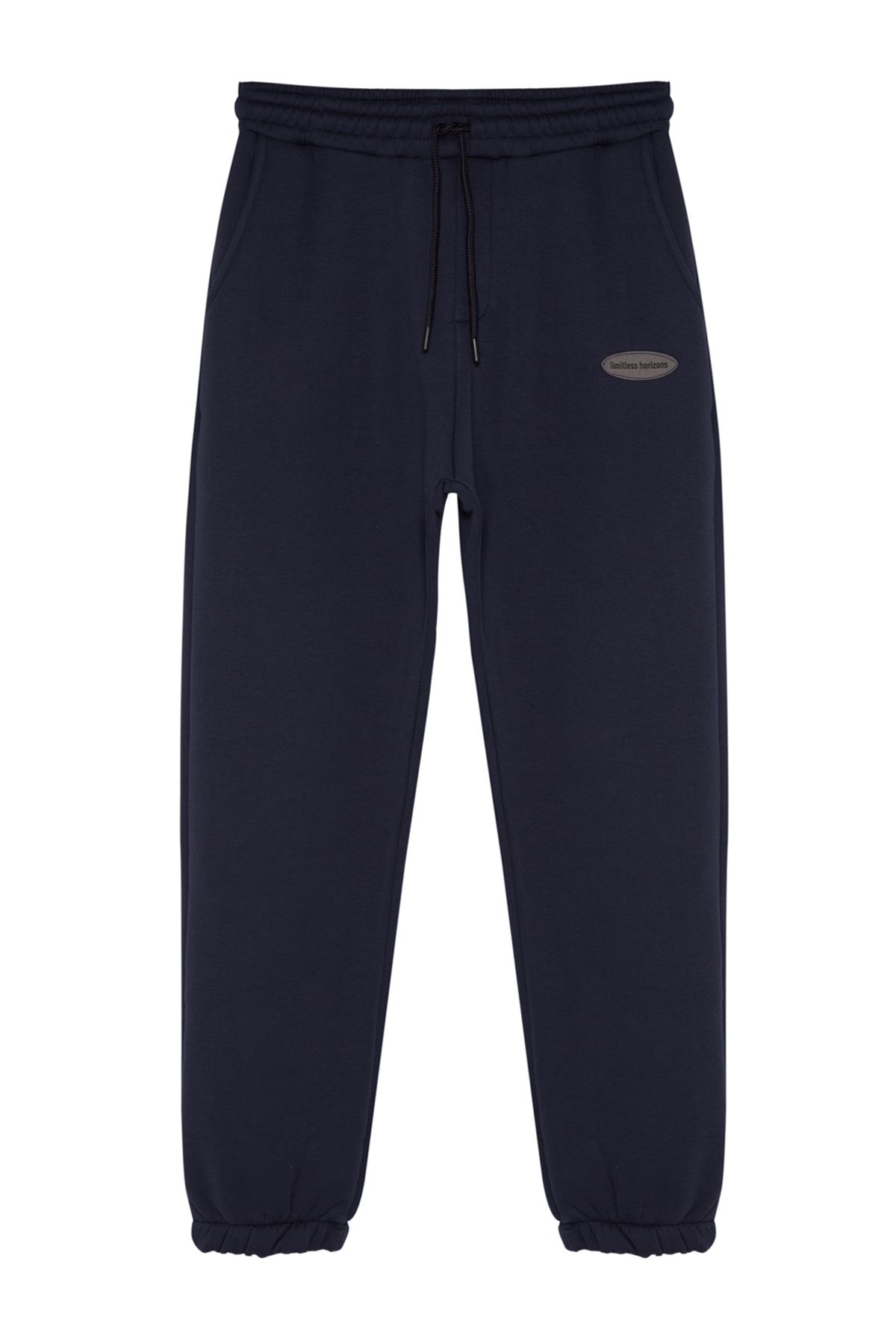 Trendyol Collection-Marineblaue Oversize-Jogger-Jogginghose – Handytasche, mit Etikett TMNAW24EA00015 7