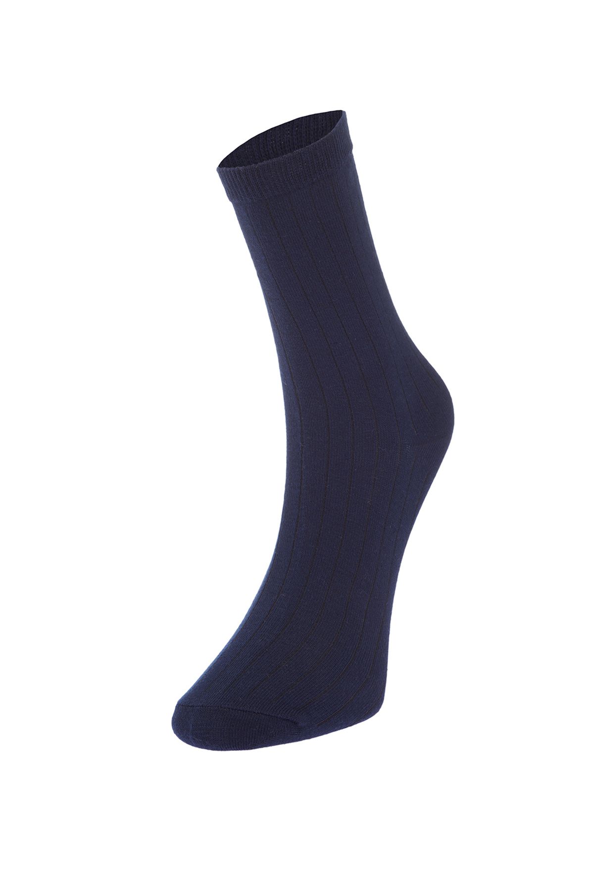 Trendyol Collection-5 db többszínű texturált hosszú zokni csomag - TMNAW24CO00011 7