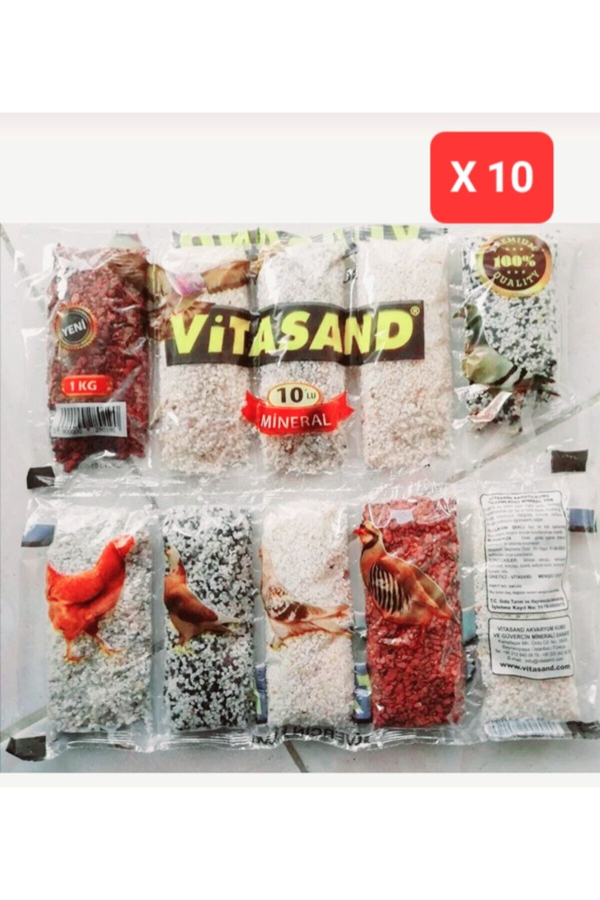 world pigeons Vitasend kanatlı minerali (10 paket )