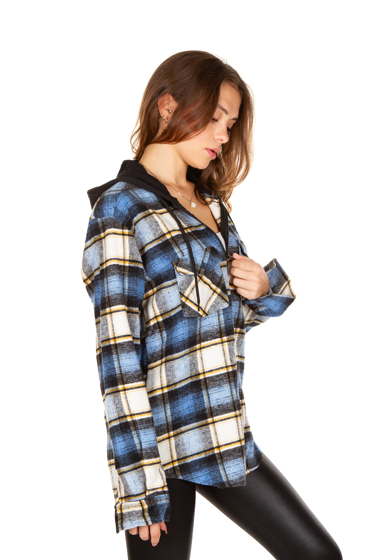 پیراهن مردانه آبی BENESSE | BNS0000063 اورجینال - تصویر 3