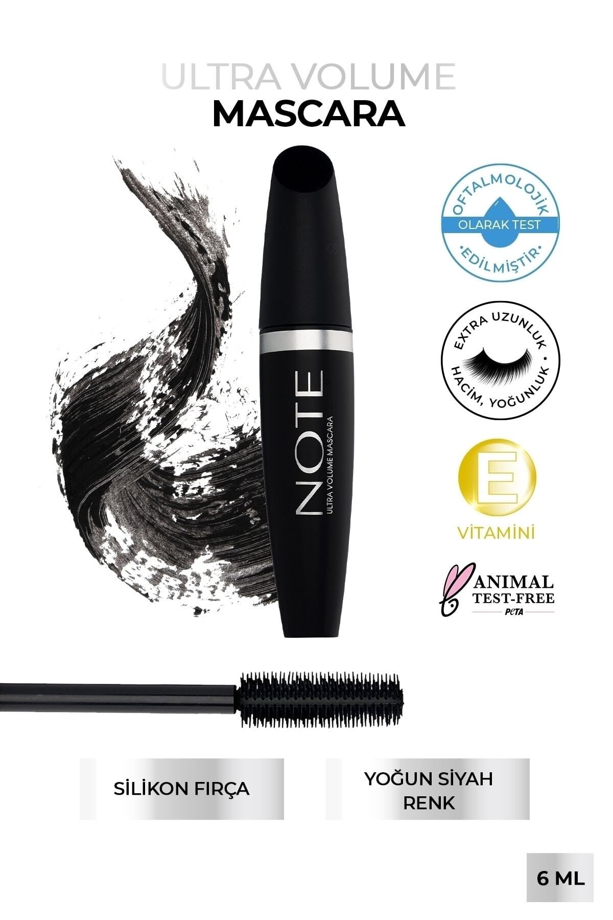 NOTE-Ultra Volume Mascara with Volume and Curling Effect 1