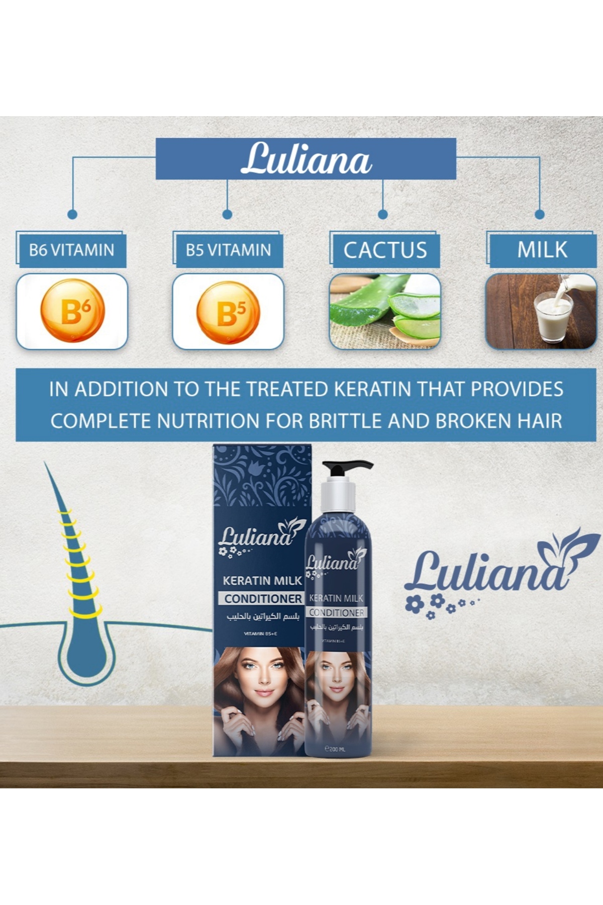 Keratin Bakım Sütü 58 — 12345677 — تصویر 4 از 4