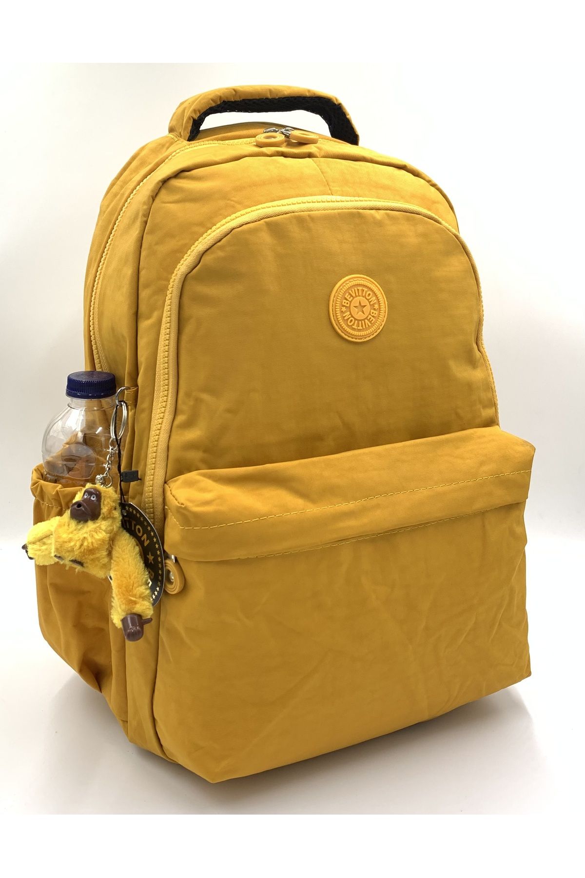Mustard color backpack store