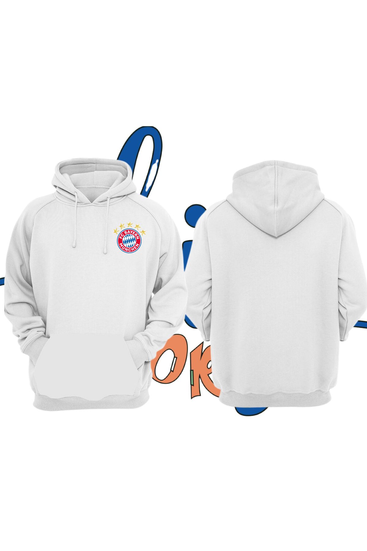 Biy Store Bayern Munich jersey logo emblem printed unisex hooded