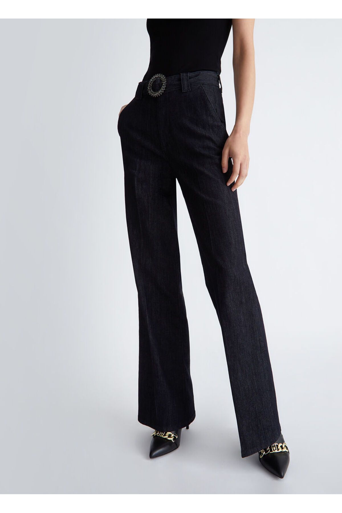 Liu Jo Jeans Black High Waist Trendyol