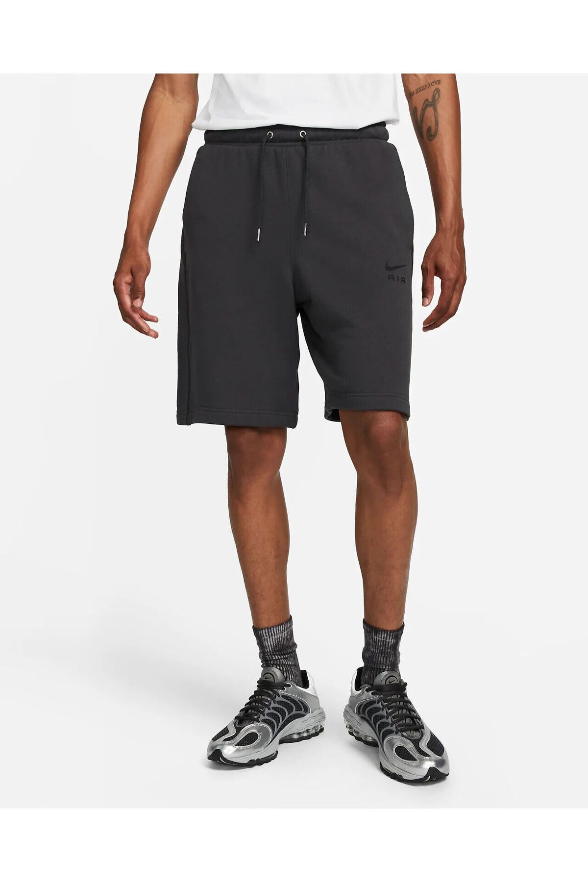 Nike sportswear Air french terry dark gray men s shorts dq4210 070