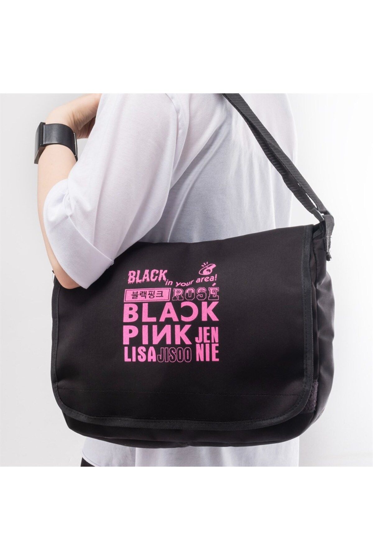 Gofeel Day Light Black Pink Bask l Unisex Postac Cantas Fiyat Yorumlar Trendyol