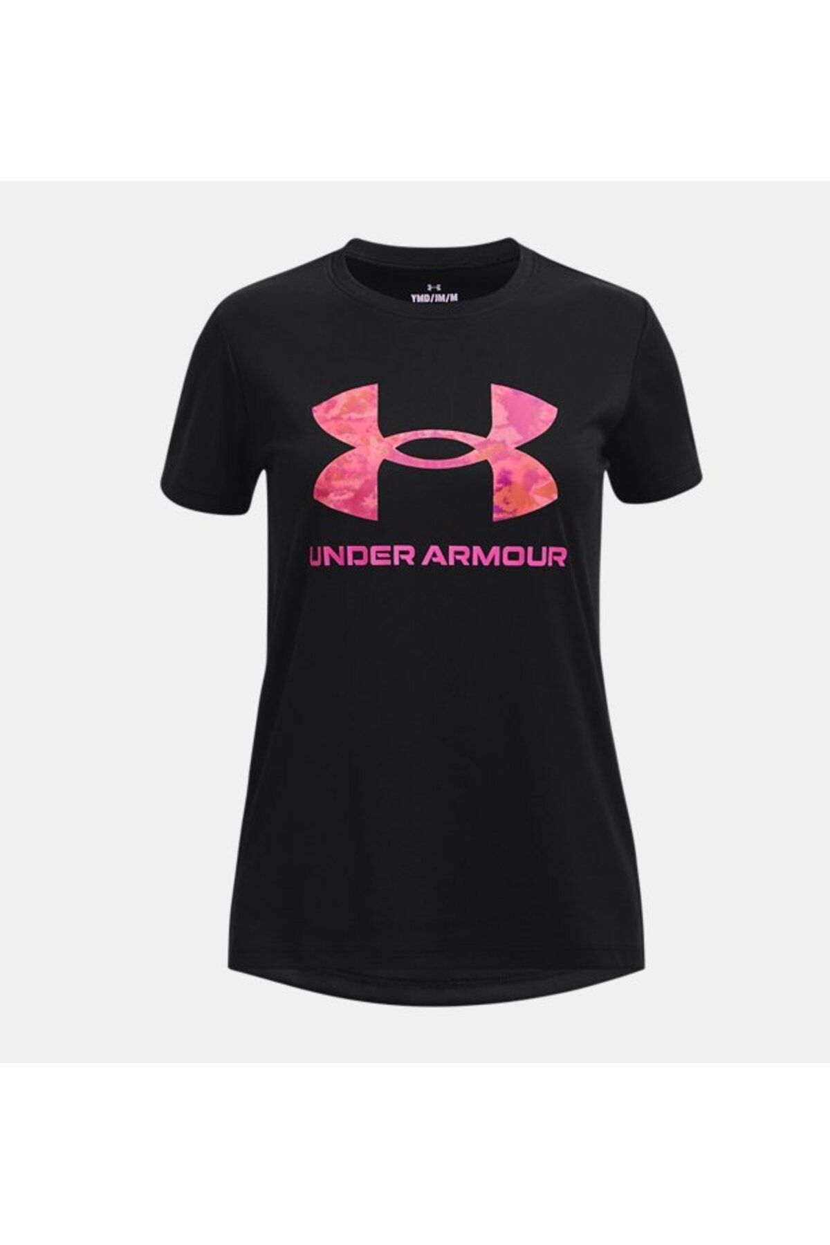 Under Armour Girls UA Tech™ Printed Fill Big Logo с коротким рукавом 1377016-004