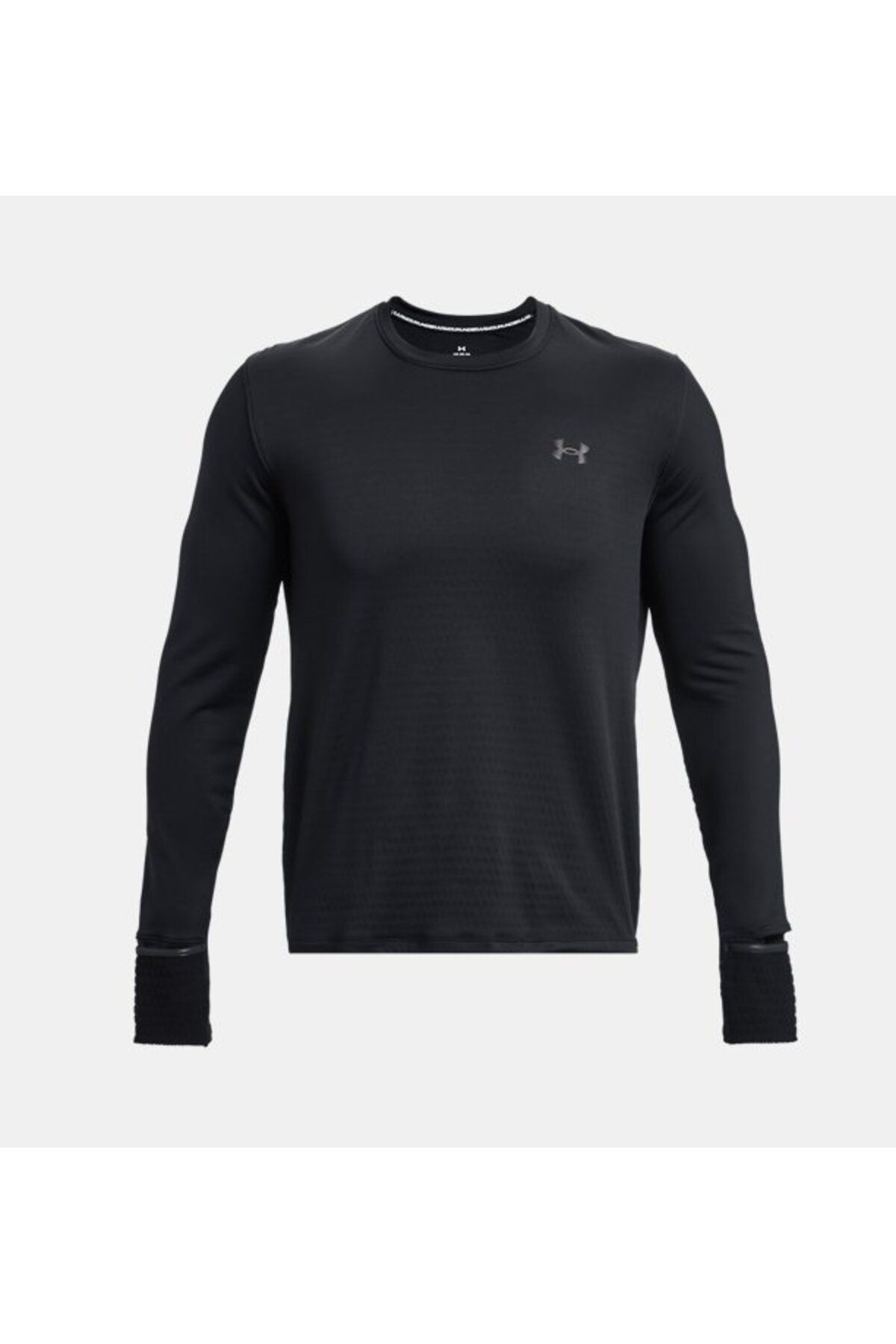 سویشرت ورزشی مشکی مردانه آستین بلند و متوسط در UA صلاحیت 1379304 001 Under Armour