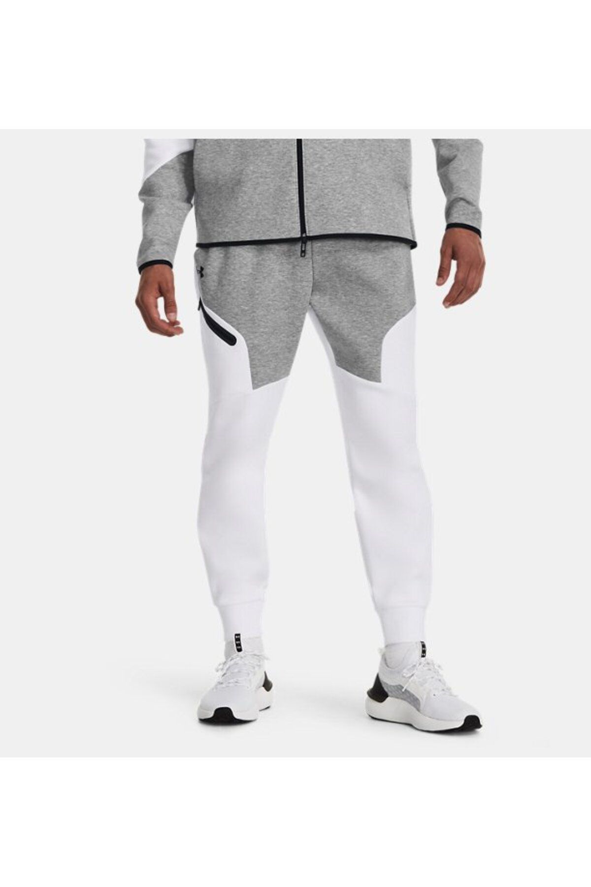 شلوار گرمکن ورزشی خاکستری مردانه خدمات پشم گوسفند غیرقابل توقف در UA شش 1379808 012 Under Armour