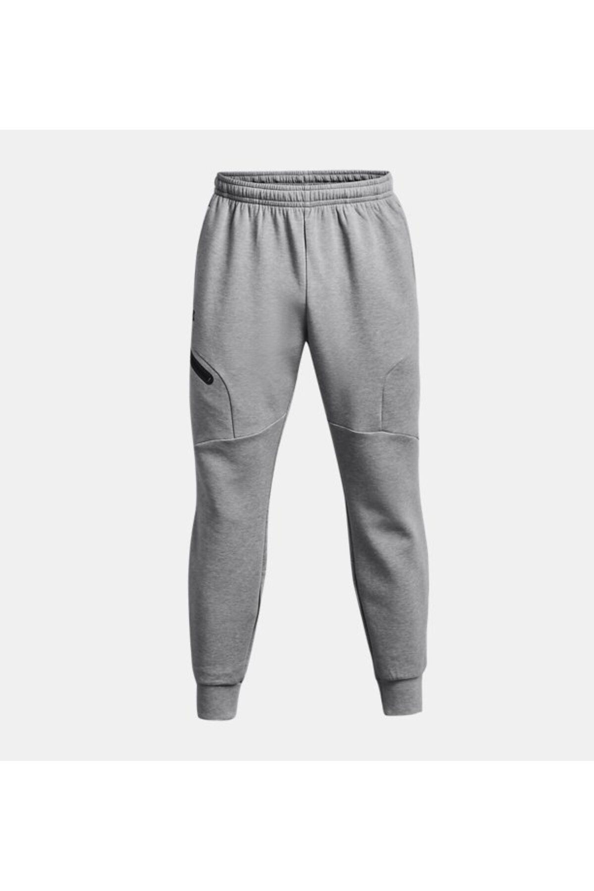 شلوار گرمکن ورزشی خاکستری مردانه لباس های ناپایدار UA SIX 1379808 011 Under Armour