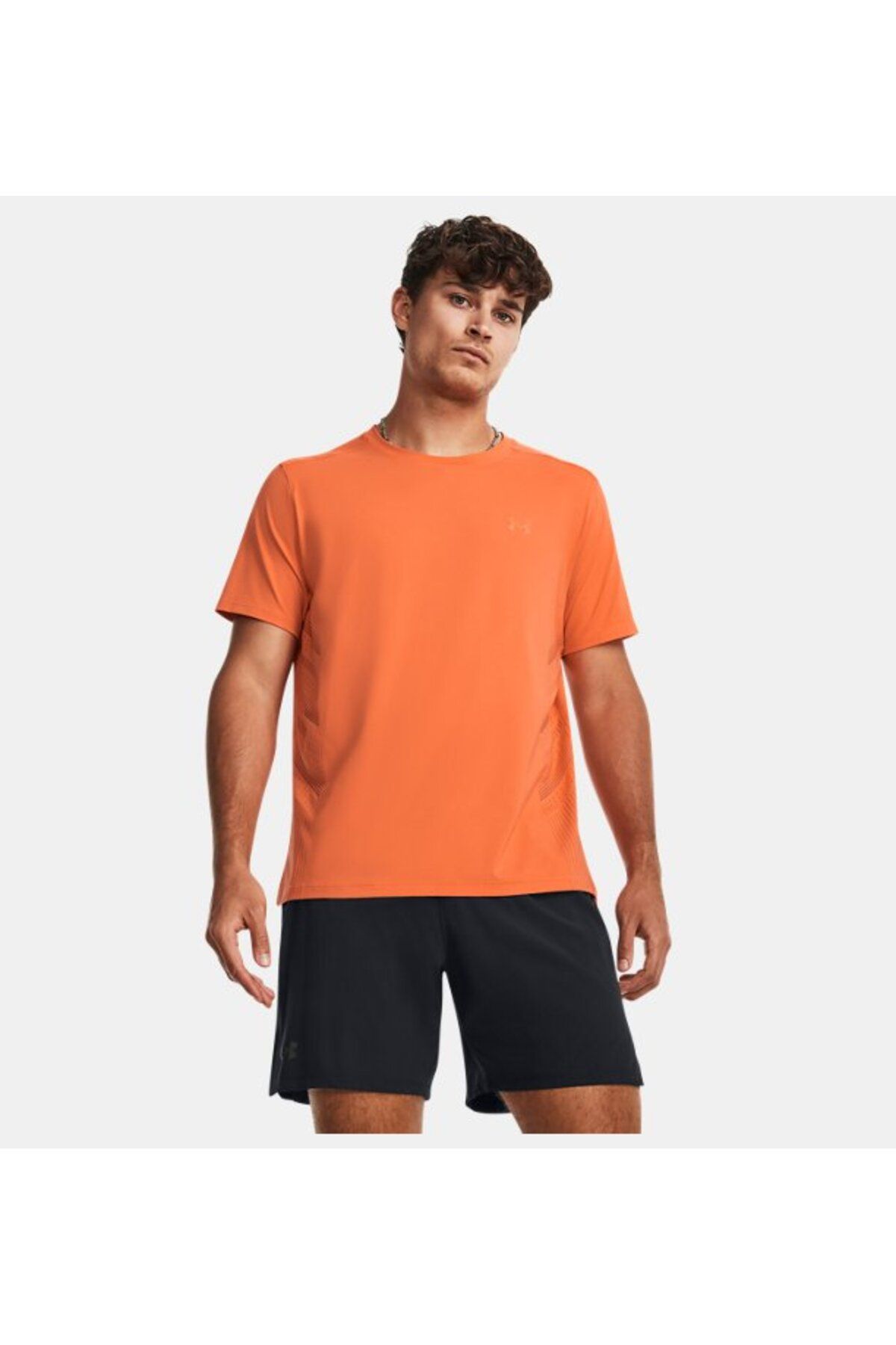 تی شرت نارنجی مردانه آستین کوتاه لیزر در 1376518 816 Under Armour