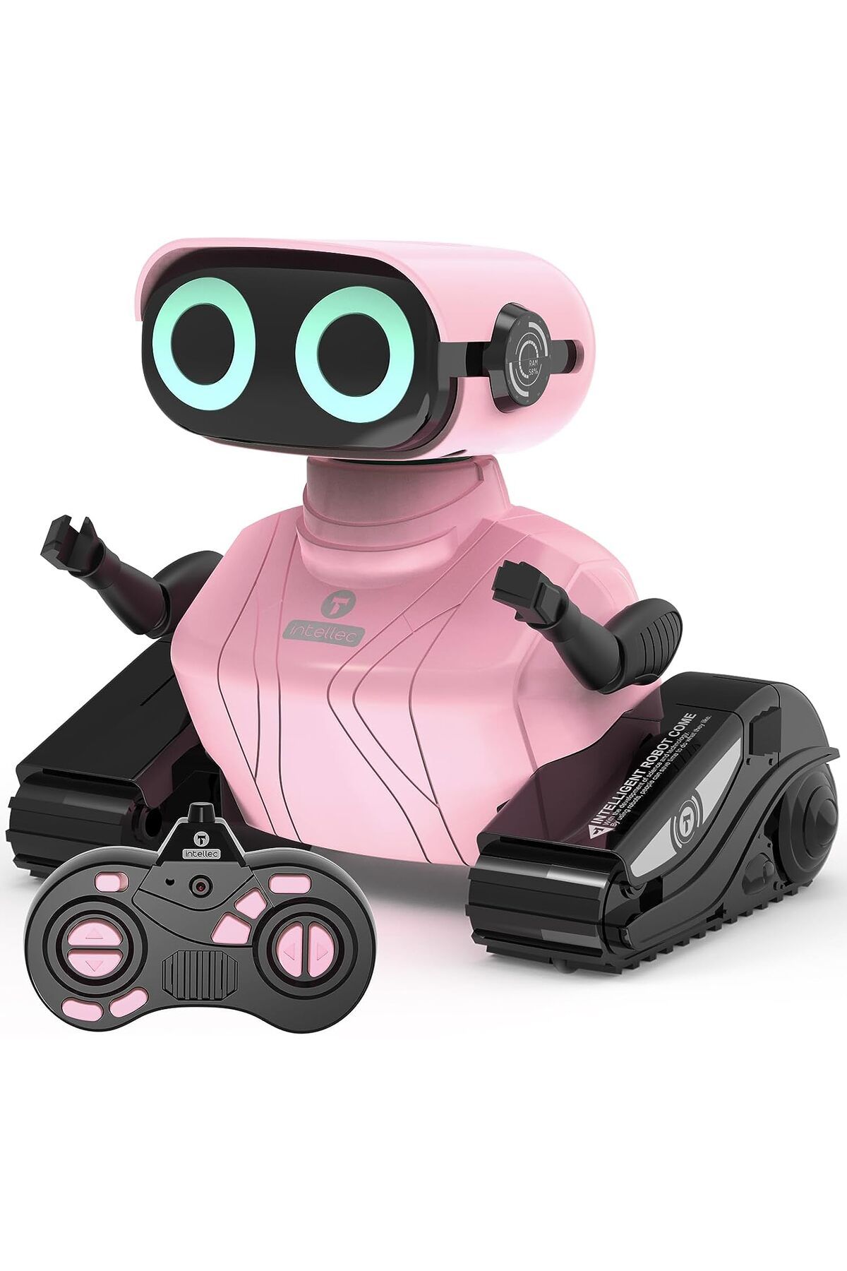 GILOBABY Robot ocuk uzaktan kumandal robot oyuncak LED g zl