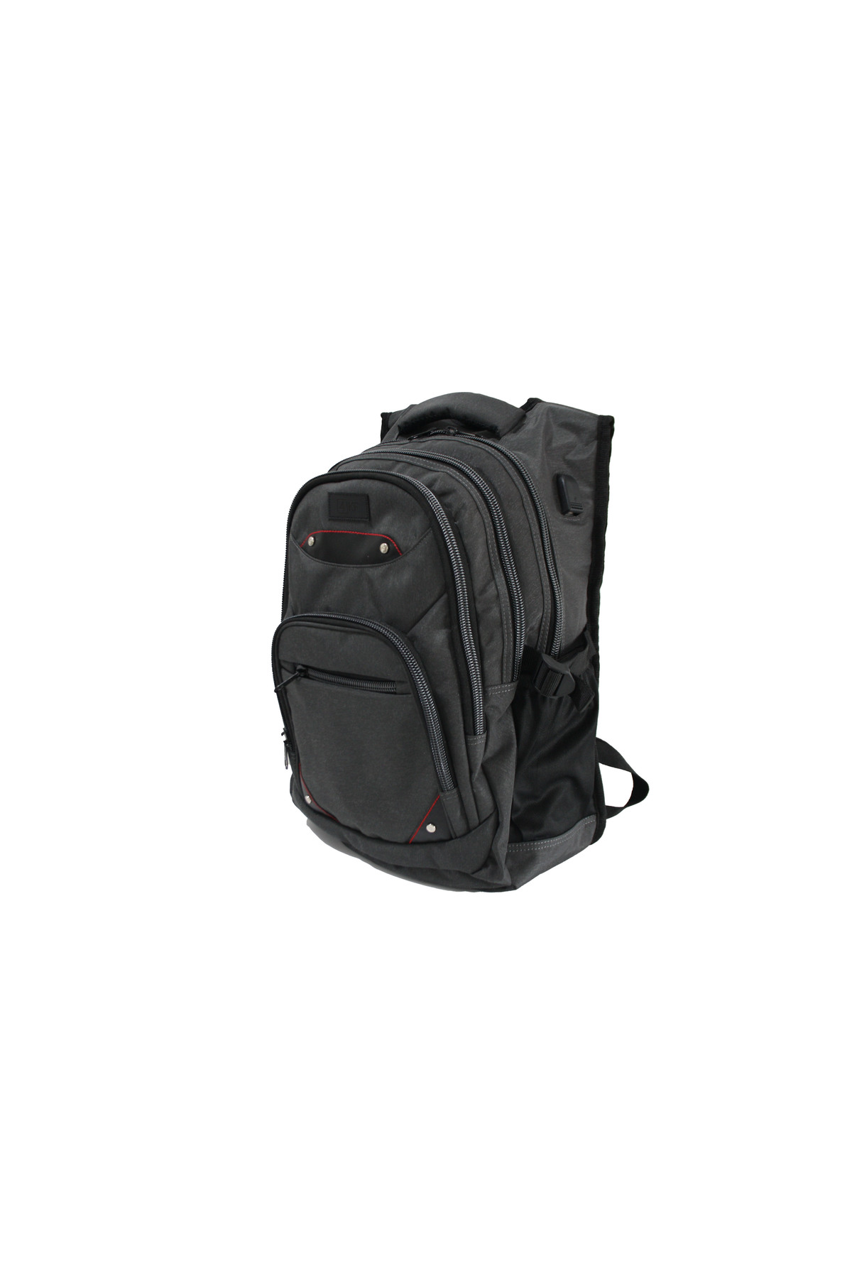 کوله پشتی زنانه مشکی 4KF | yarasa-usbli-siyah اورجینال - تصویر 5