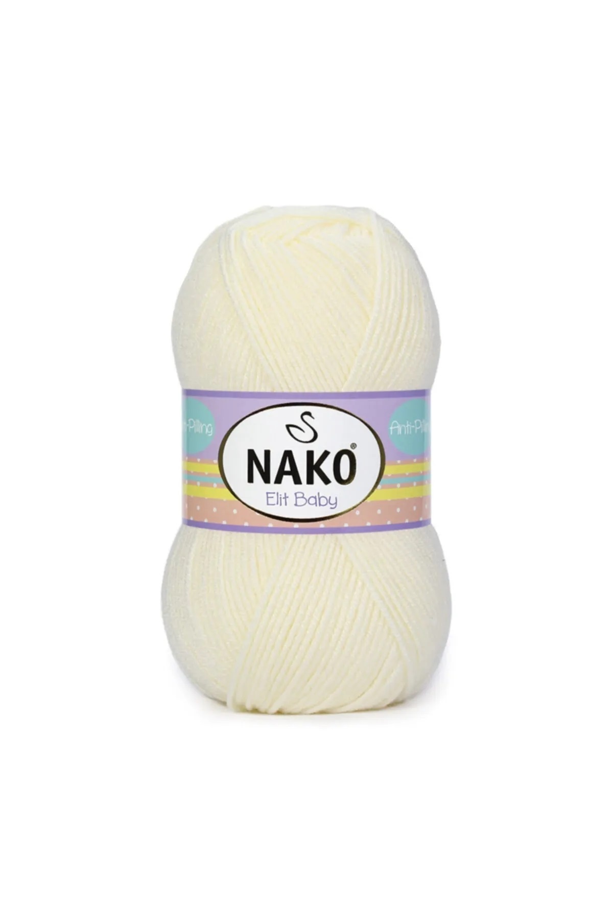 Elite Baby Hand Knitting Rope Cream 300 - 5 pcs