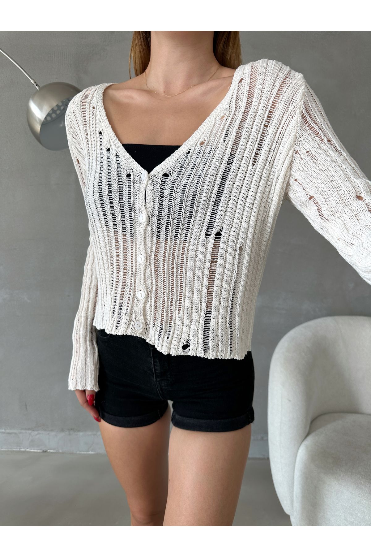Thin new arrivals short cardigan