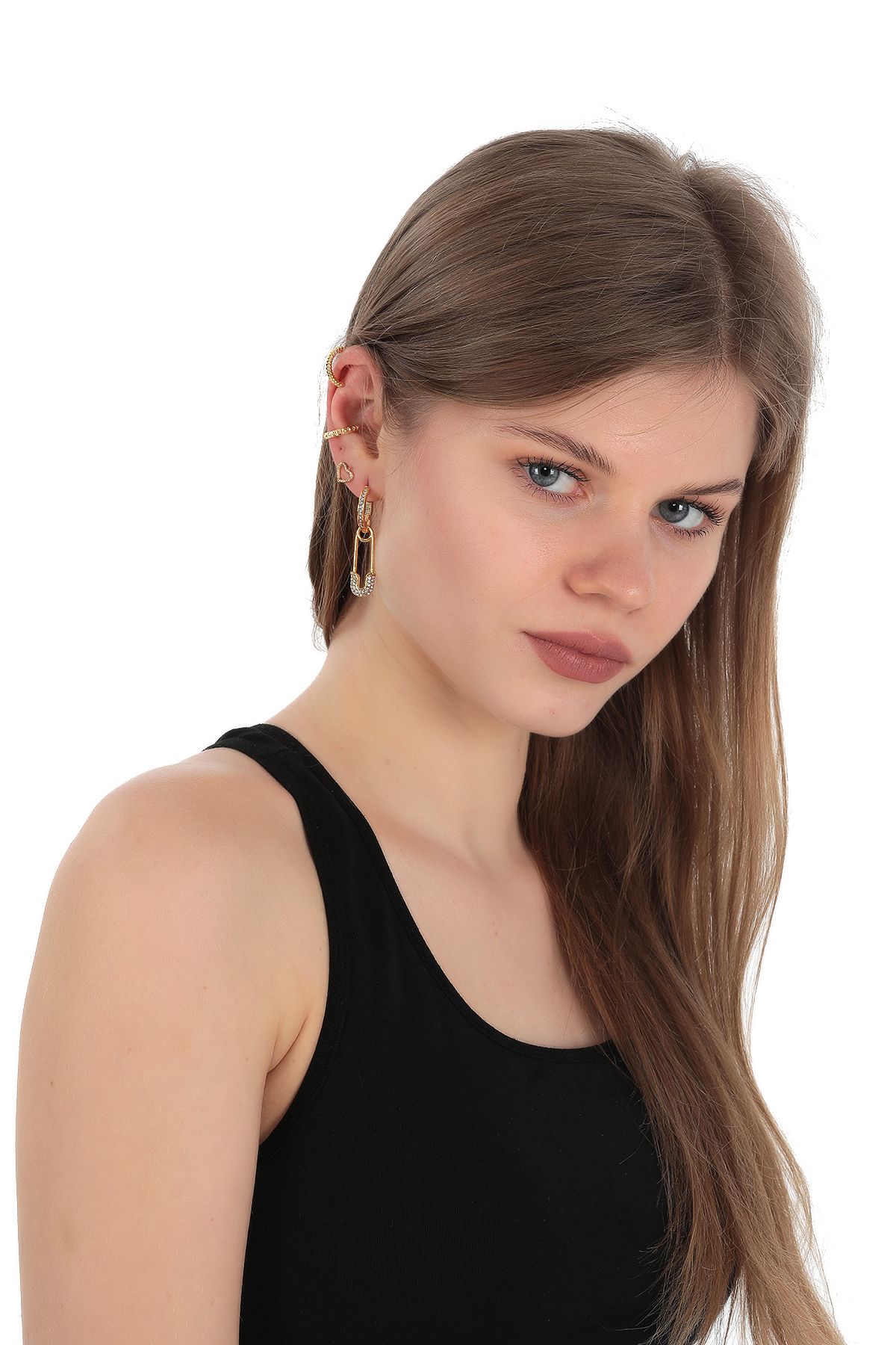 Ear set hot sale gold