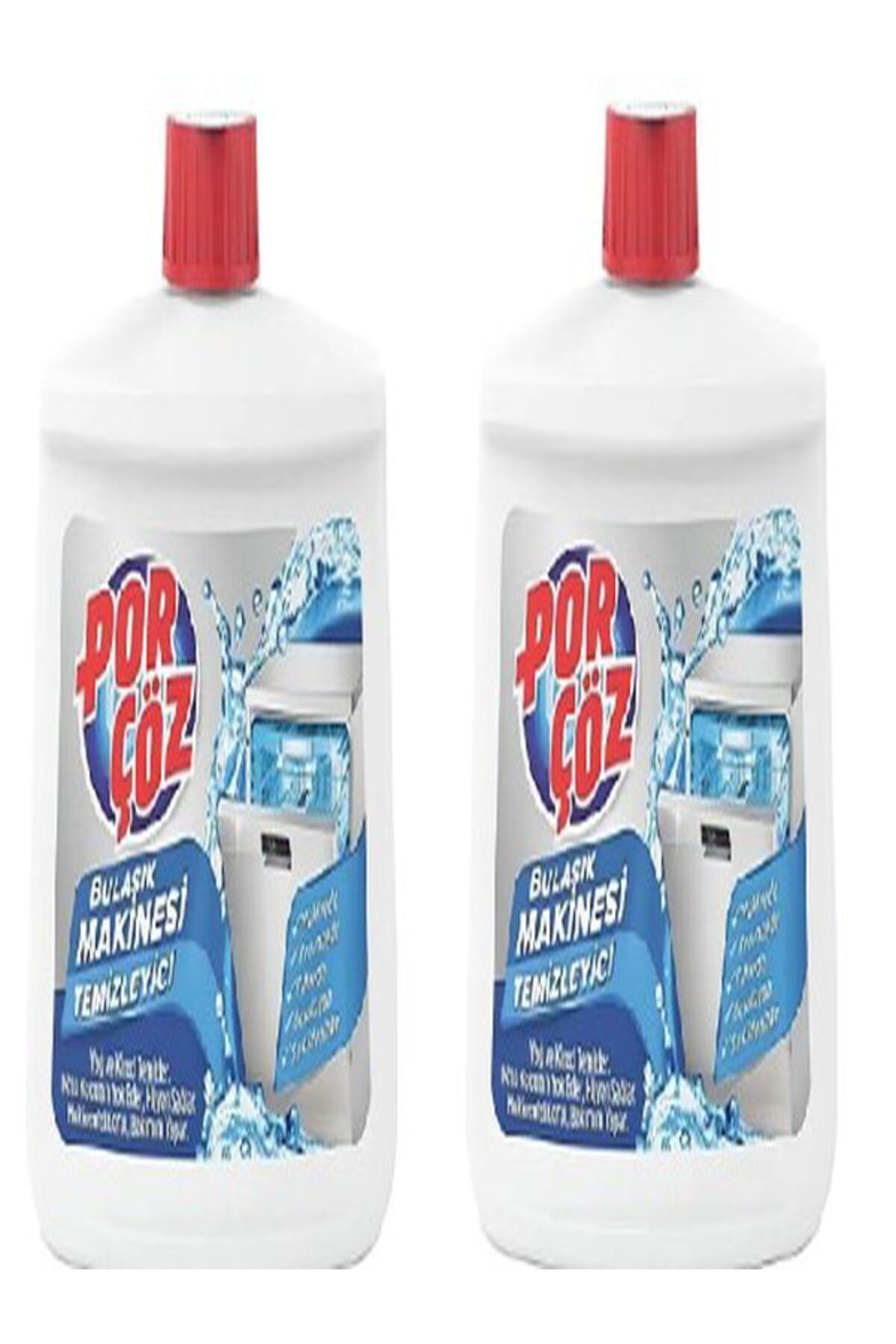 Porçöz PORÇÖZ Bulaşık Makinesi Temizleyici 250 Ml X 2ADET