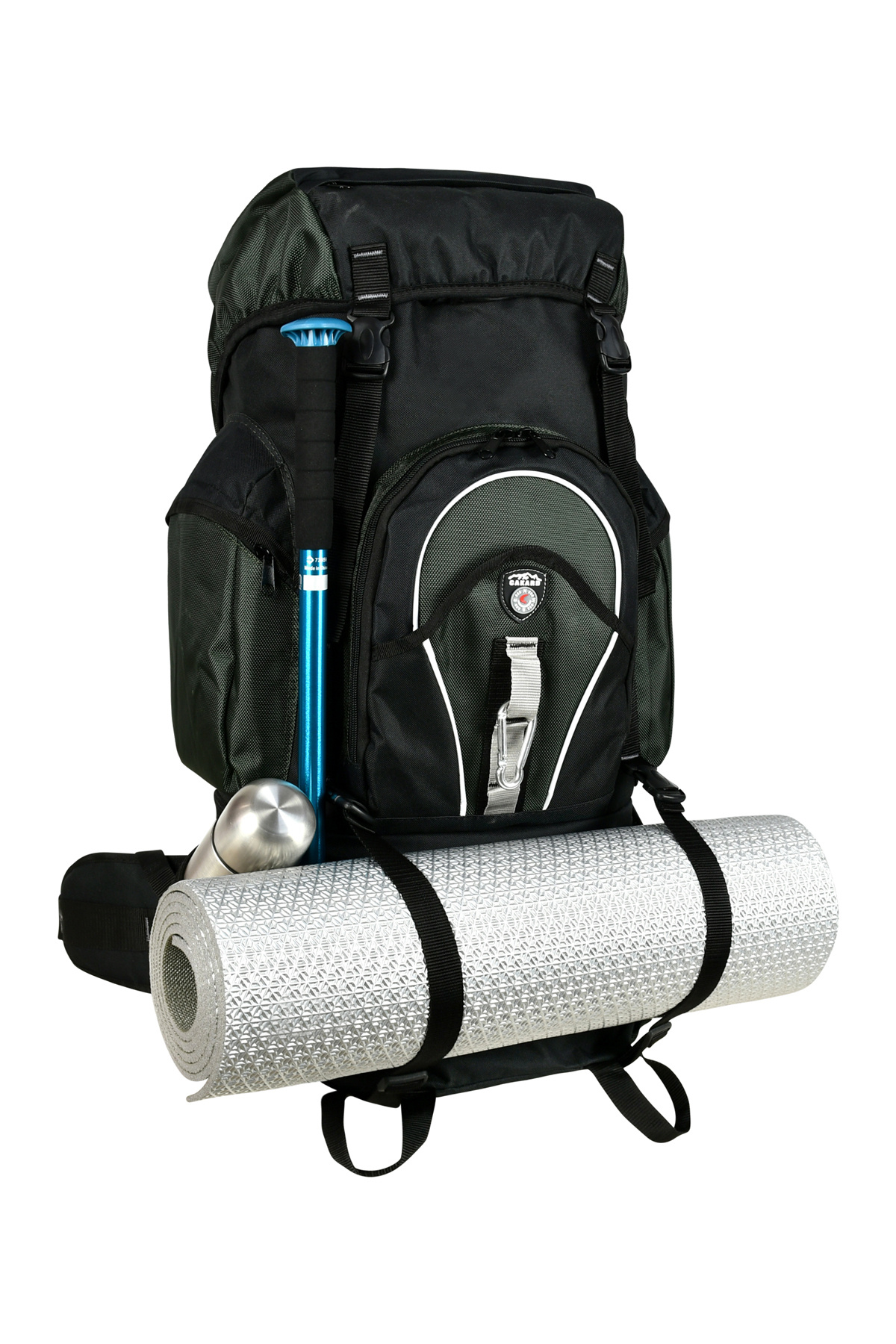 کوله پشتی زنانه خاکی CAKARD | 75+10 اورجینال - تصویر 5