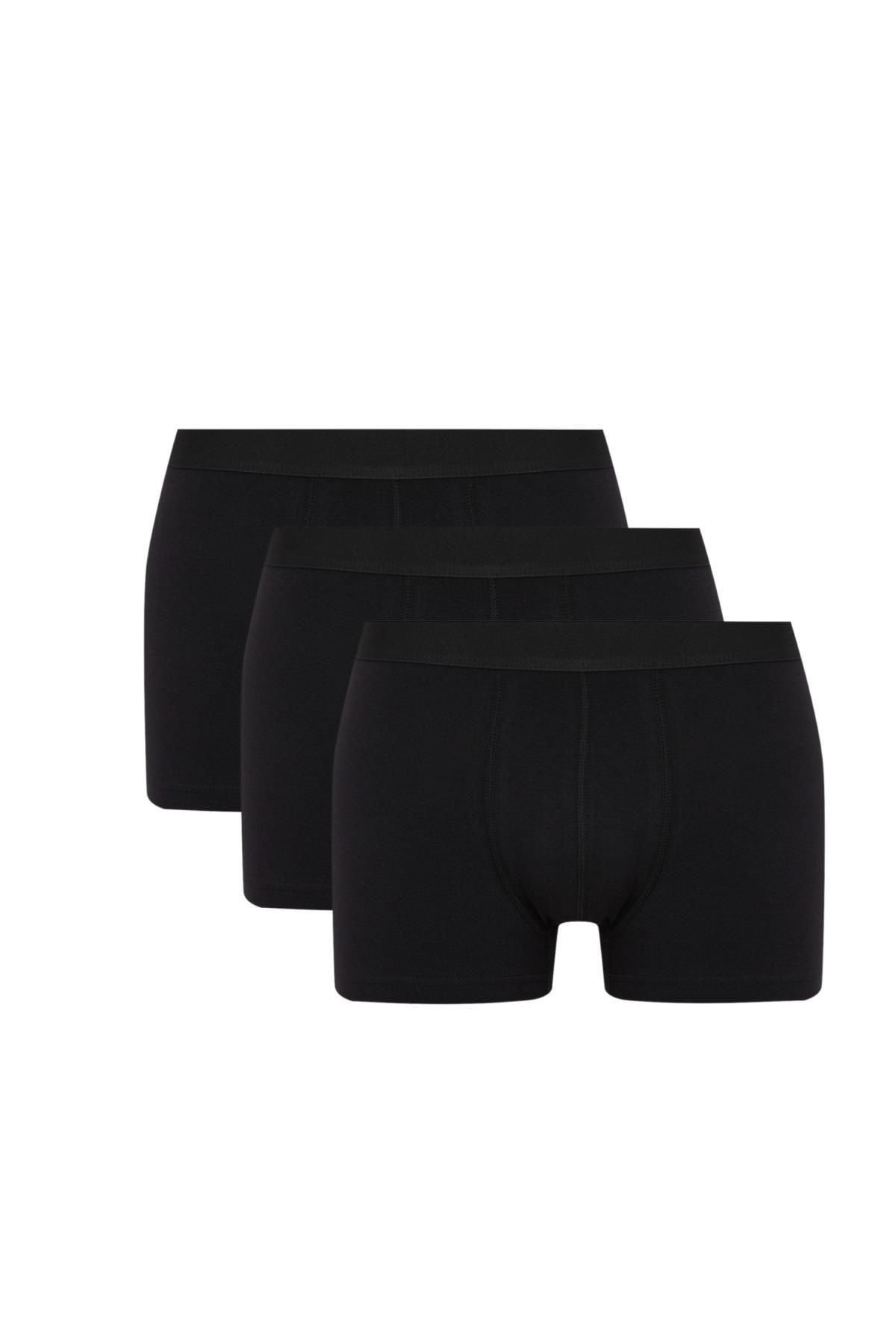 socksbox Men's Winter Thermal Suit Underwear/plain Black/flexible