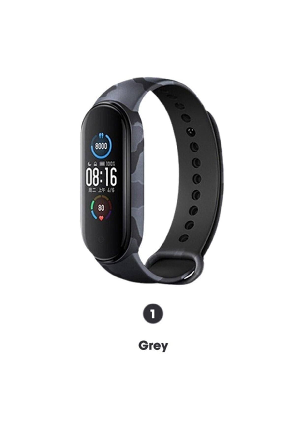 PISTECH-Xiaomi Mi Band 3/4 - High Quality Camouflage Cord Strap, Compatible 2