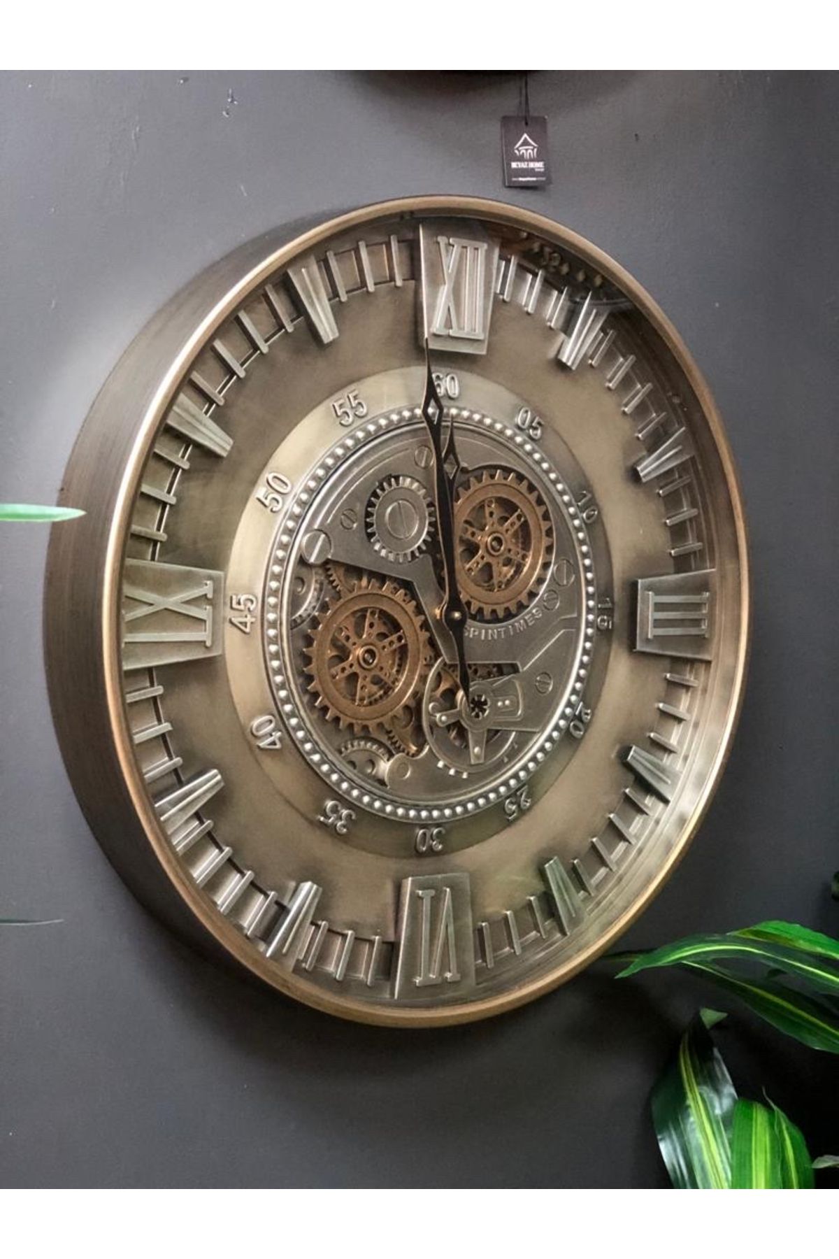 steampunk duvar kağıdı saati
