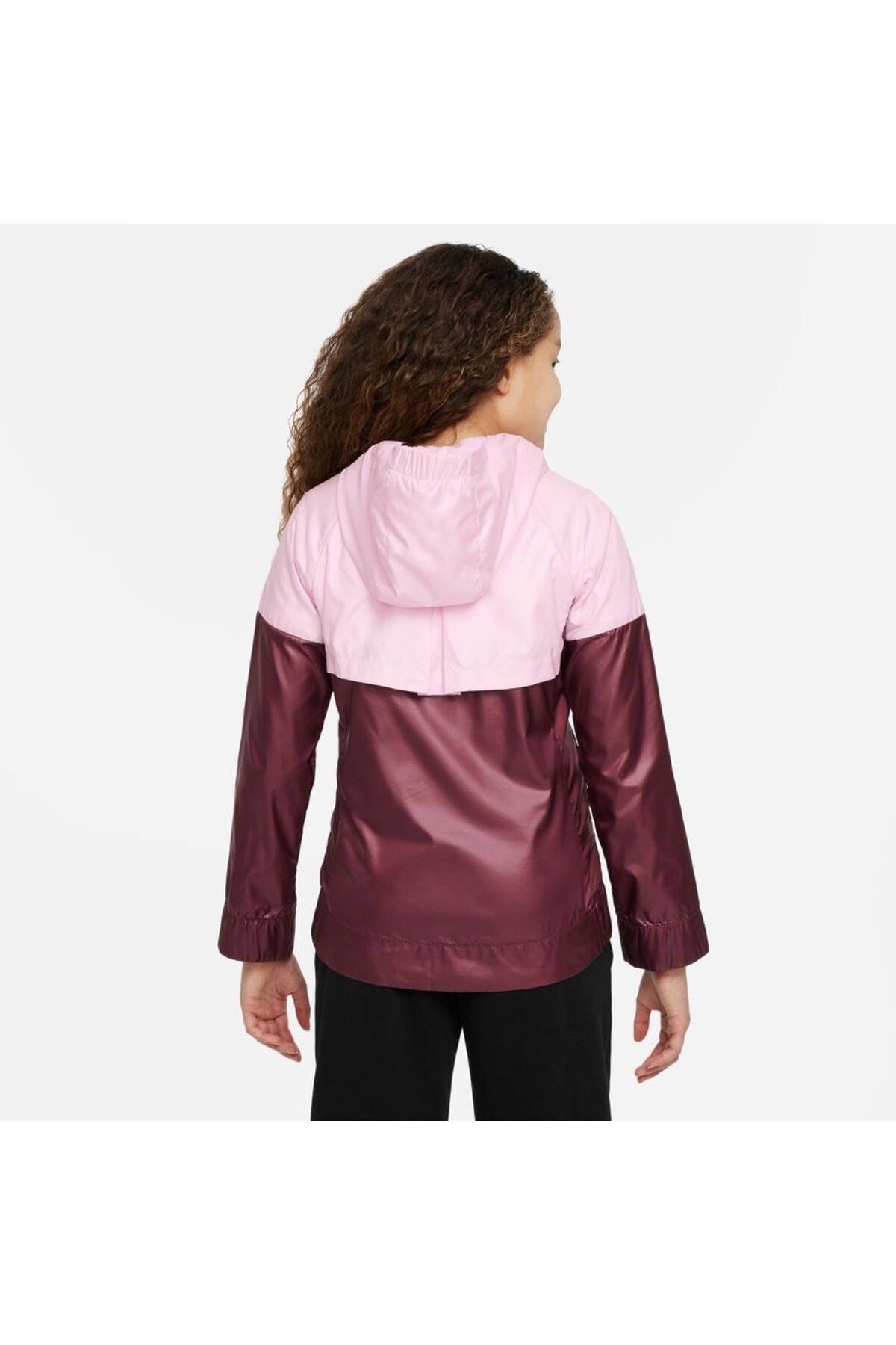 Nike pink windbreaker clearance