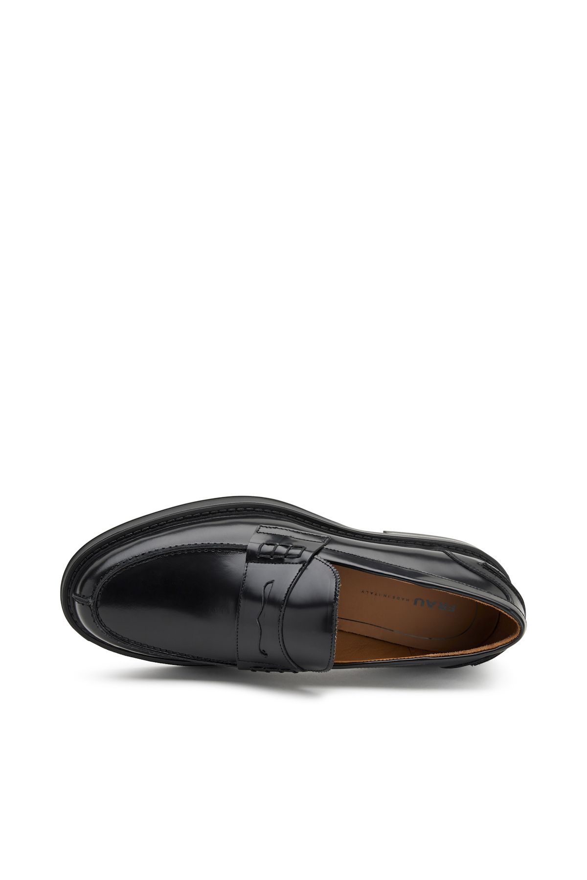 Frau-حذاء أكسفورد للرجال 73Q8 Frau BRISTOL Mocassin Nero 4