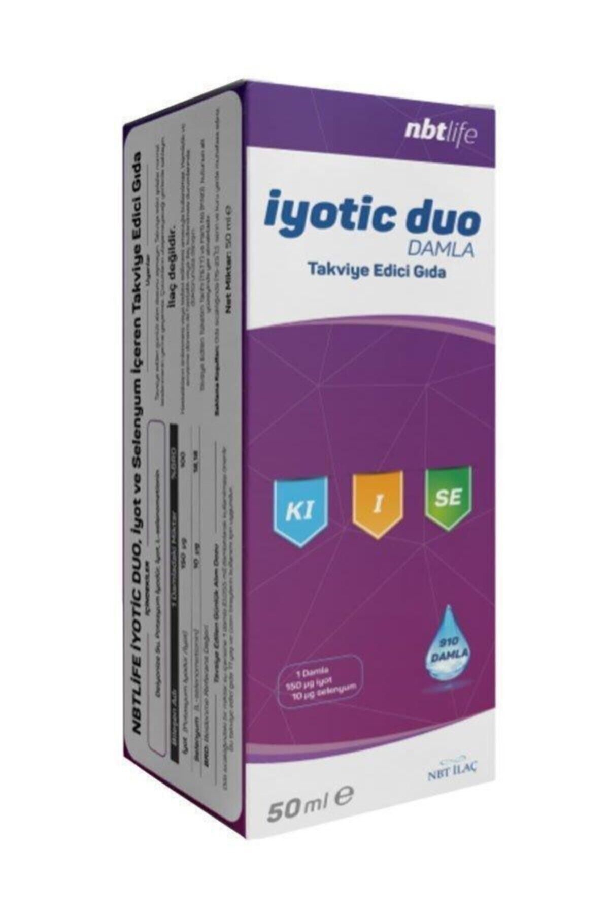 Nbt İlaç Nbt Life Iyotic Duo капли 50 мл NBT3031