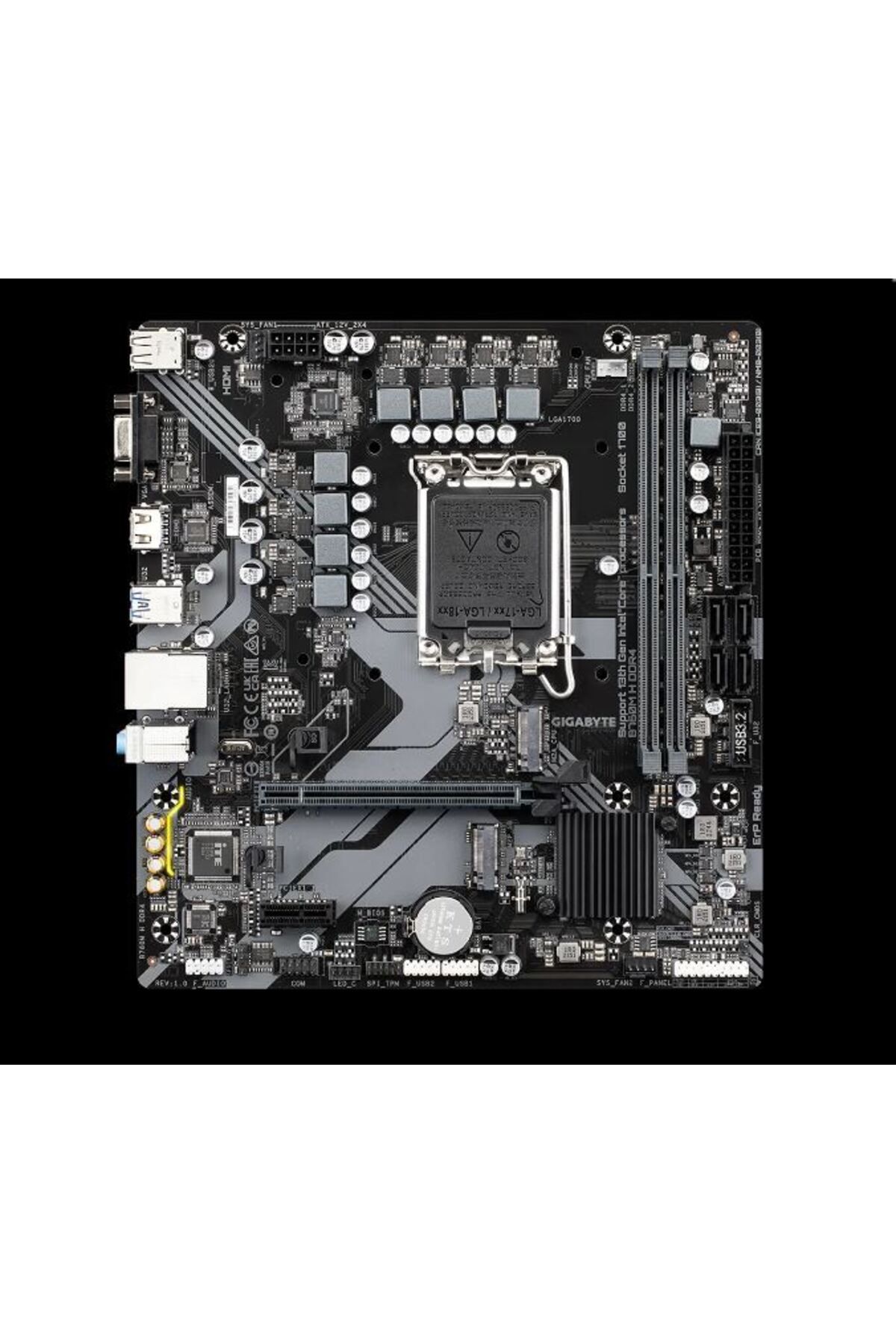 Gigabyte-B760M-H-DDR4 MAB B760 GAMING AX 1700 DDR4 2