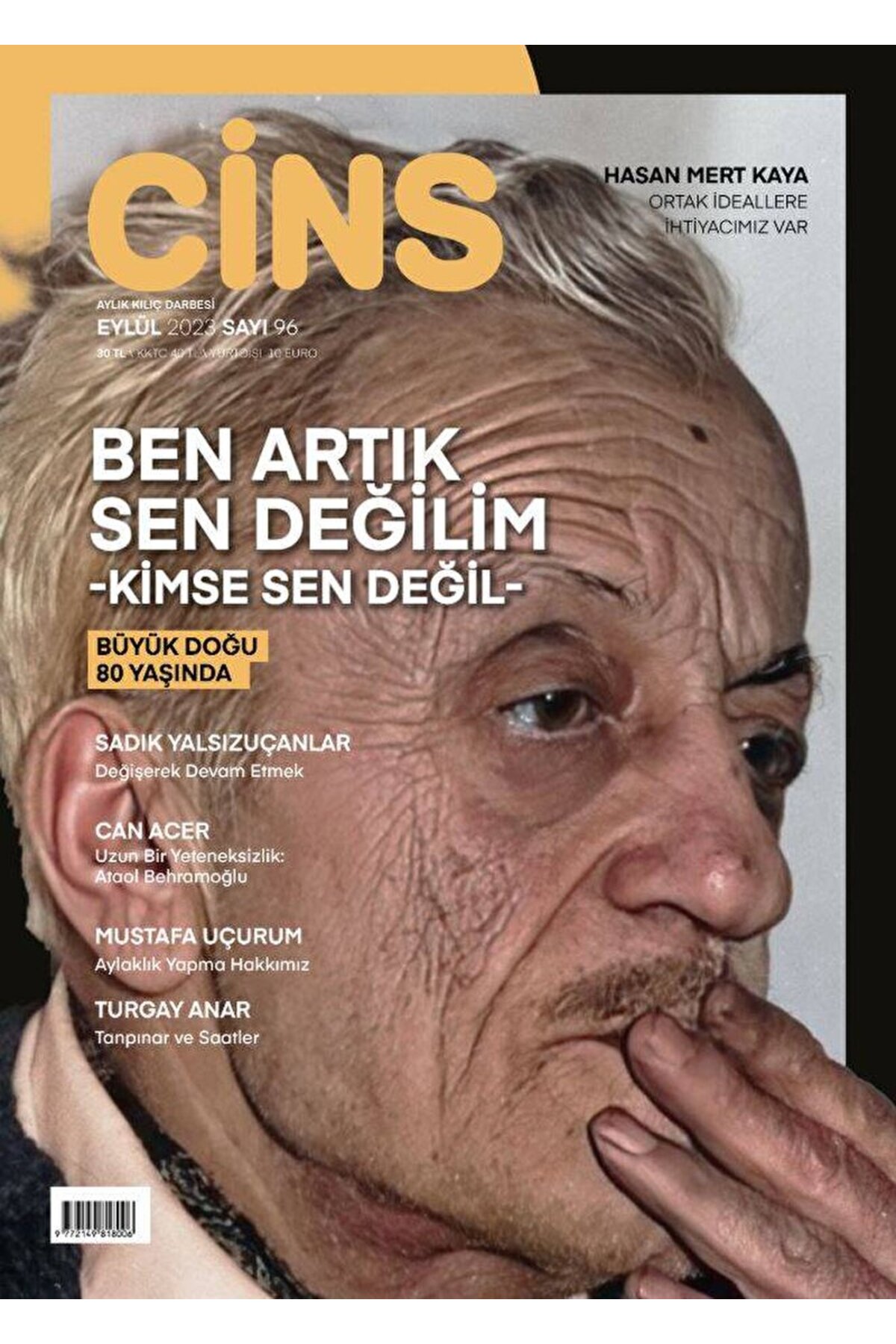 Dergi Sayı: 96 Eylül 2023 / Kolektif / Cins Dergisi / 4440000003776
