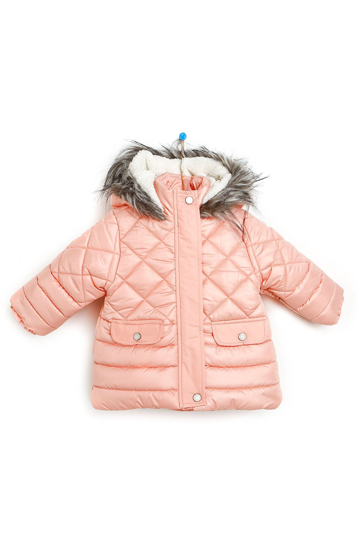 Baby girl top quilted coat