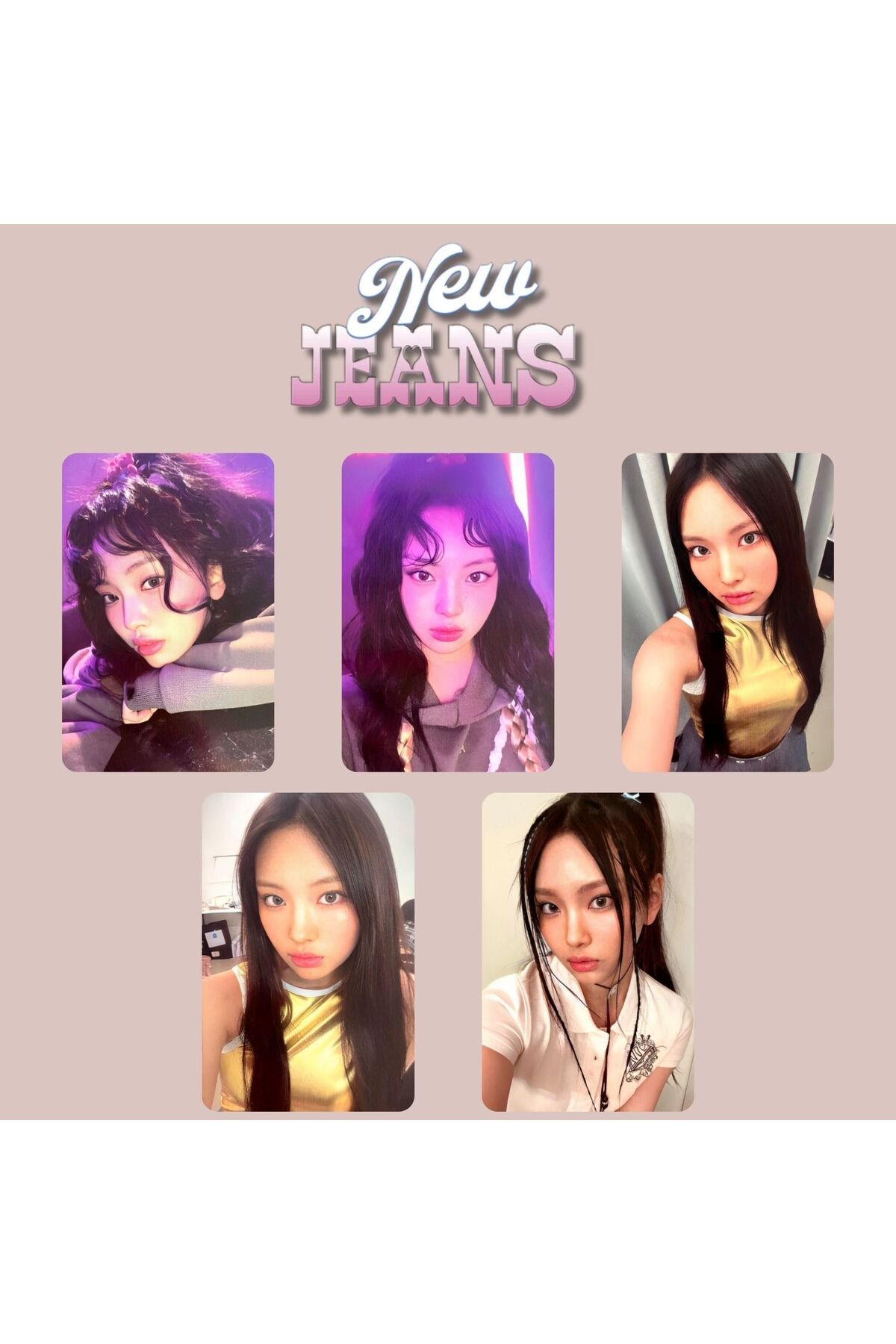 Kpop Dünyasi-NEW JEANS "Get Up" Hyein PC Set 1