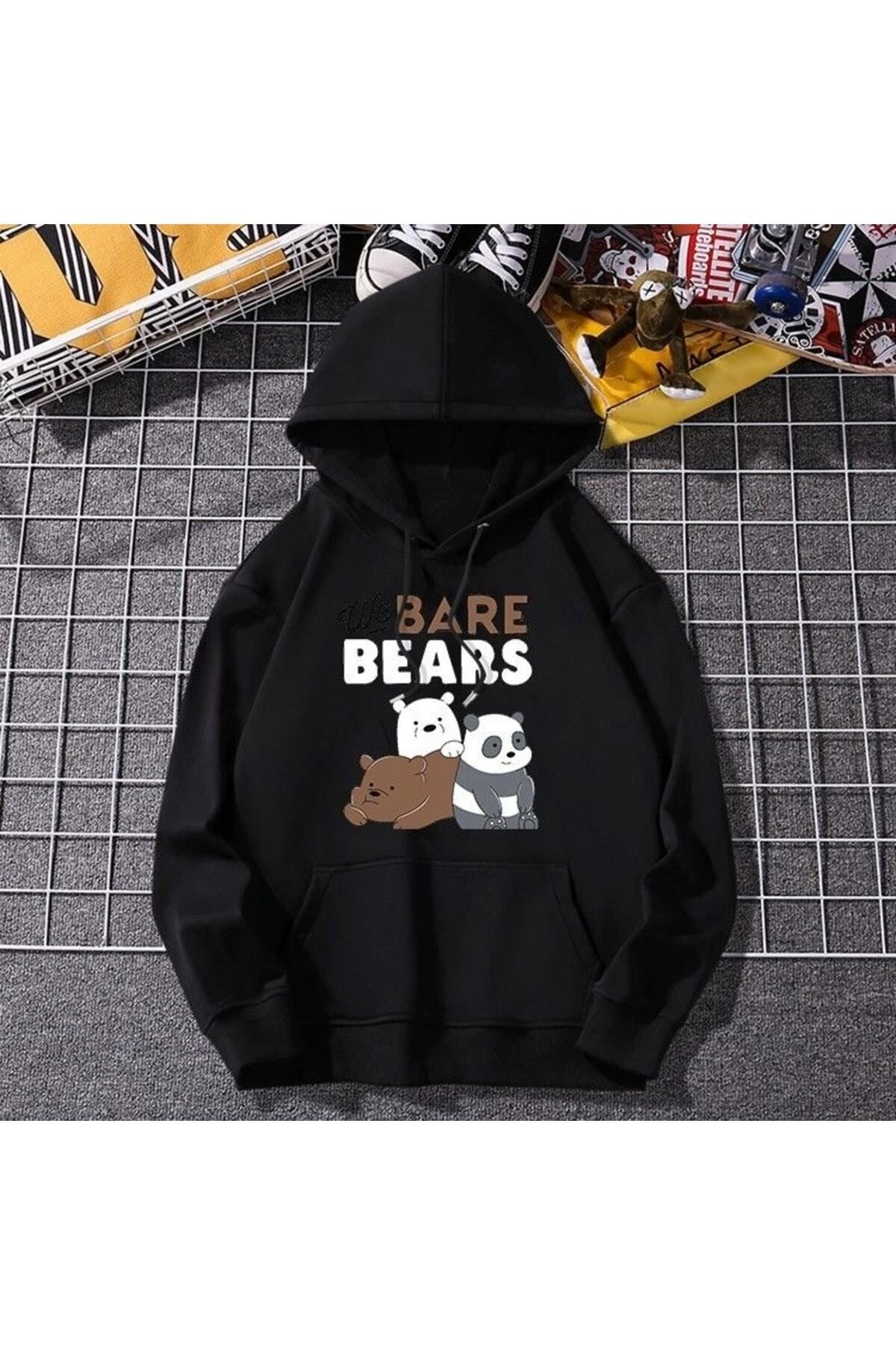 Pisa Art Hanorac Bare Bears Oversized Unisex - XL