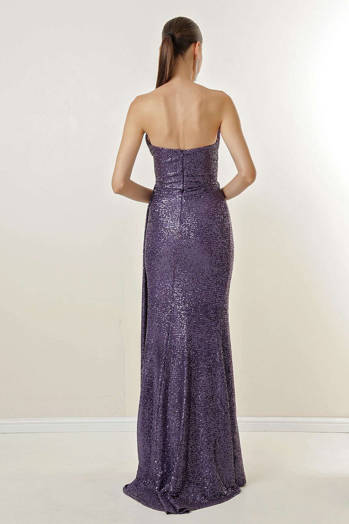 Dress the population hotsell ellen strapless gown