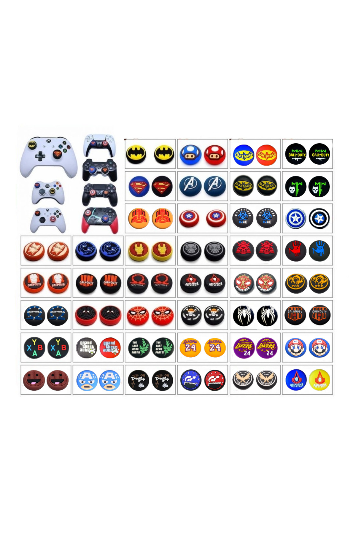 Adalia Ps3Ps4Ps5Xbox OneXbox 360Series S/X Joystick Kol Analog