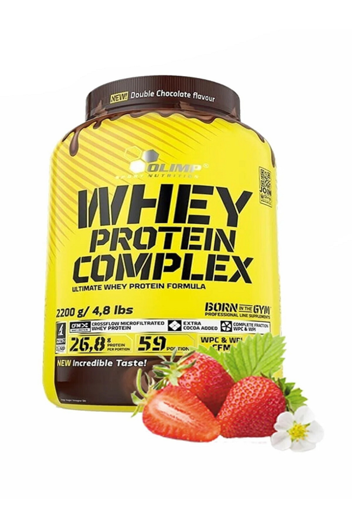 Olimp Whey komplex Protein Çilek Aromalı Protein Tozu Kas Geliştirici ...