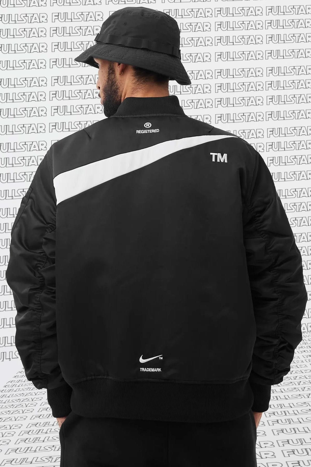 Nike Therma Fit Reversible Bomber Jacket ift Tarafl Sentetik