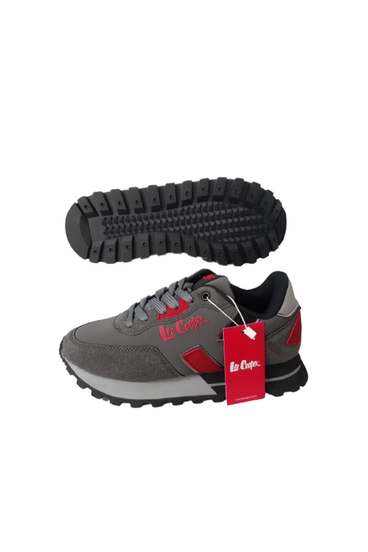 Lee Cooper Walking Shoes Gray Flat Trendyol