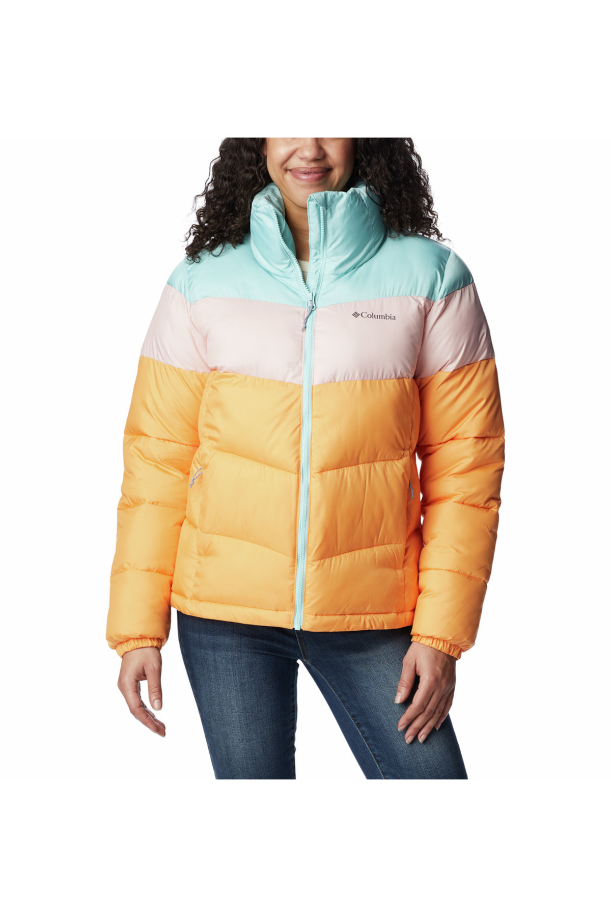 Pufffect Color Blocked Women's Coat