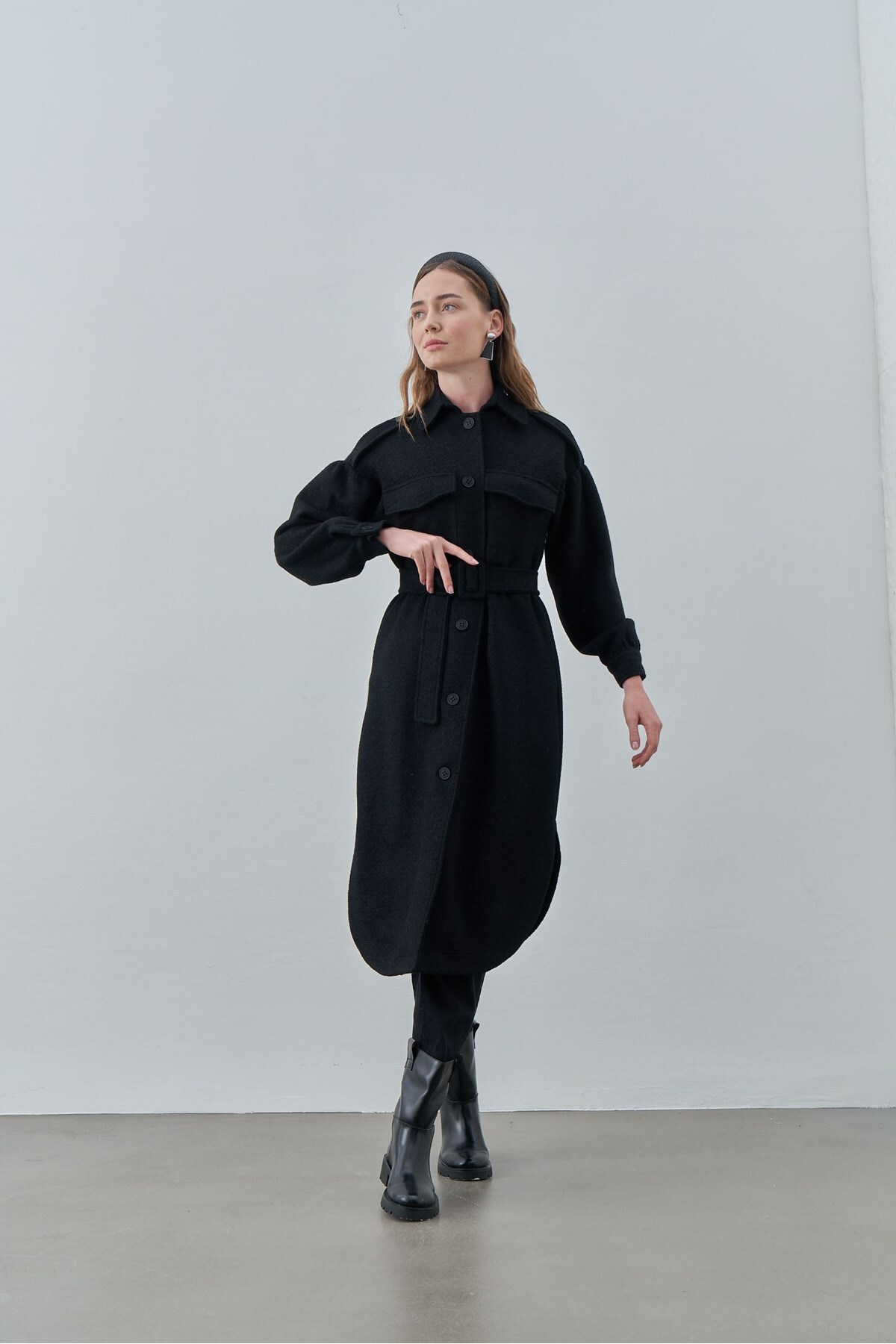  کلاه نمدی فرشته مشکی