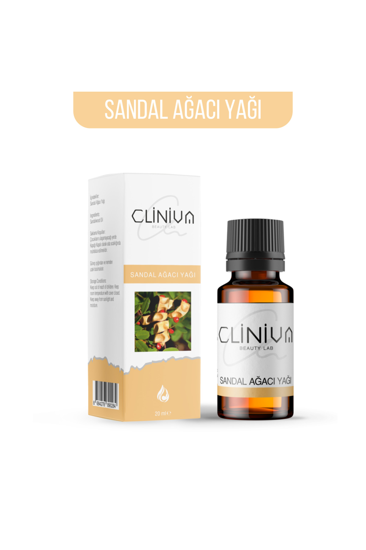 Sandal Ağacı %100 Doğal Uçucu Yağ 20ml