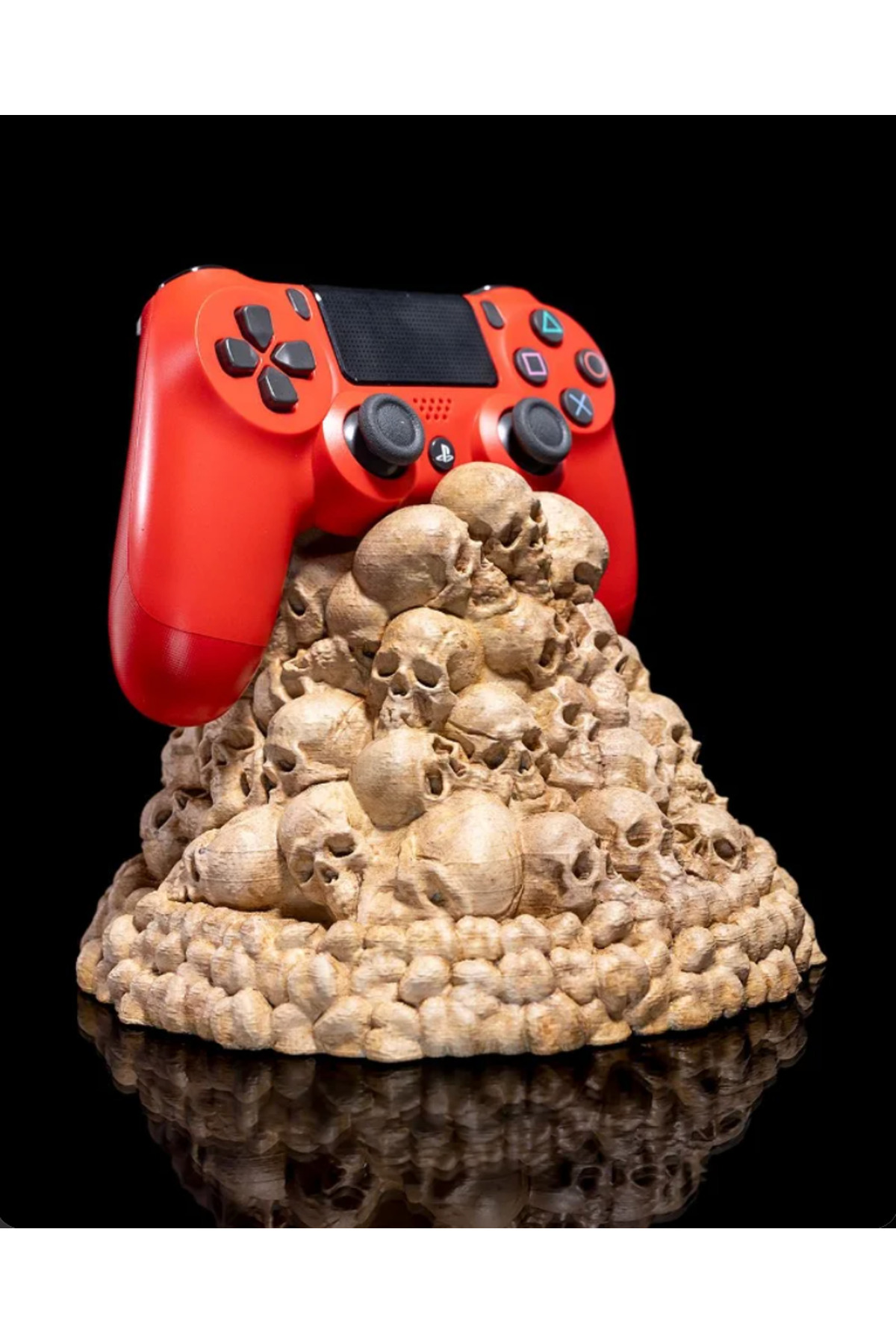 Kuru Kafalı Skull Dualsense Ps5 Ps4 Xbox Gamepad Joystick Kol Tutucu 12 Cm 2