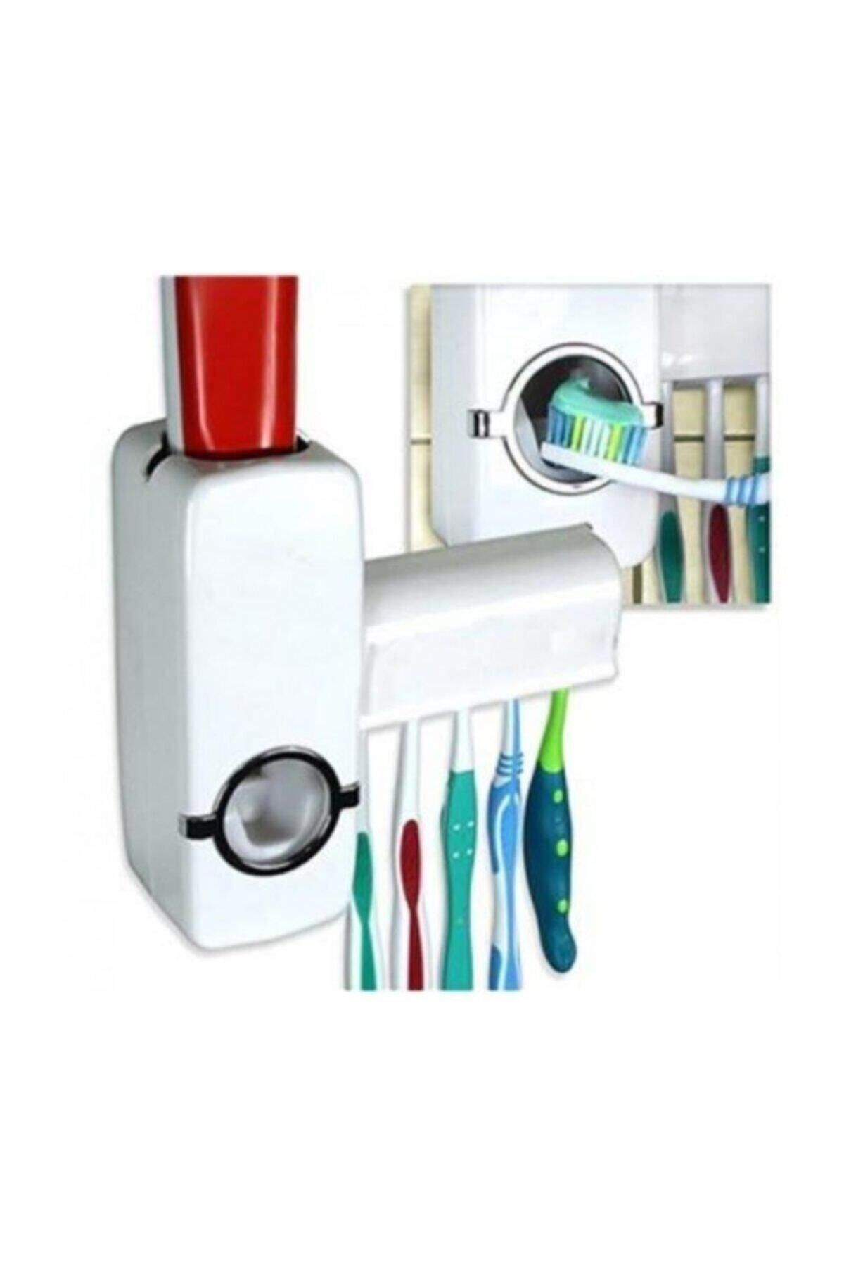 EveFix-Toothpaste Squeezing Machine and 5 Toothbrush Holder 3
