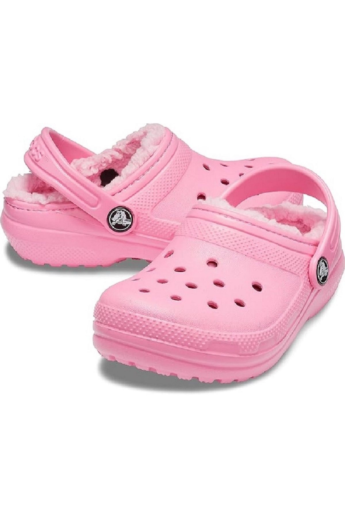 Girls shop pink crocs