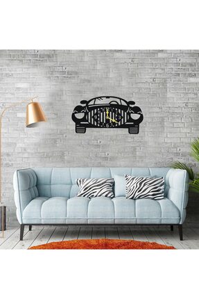 Deko Genç Araba Temalı Duvar Saati