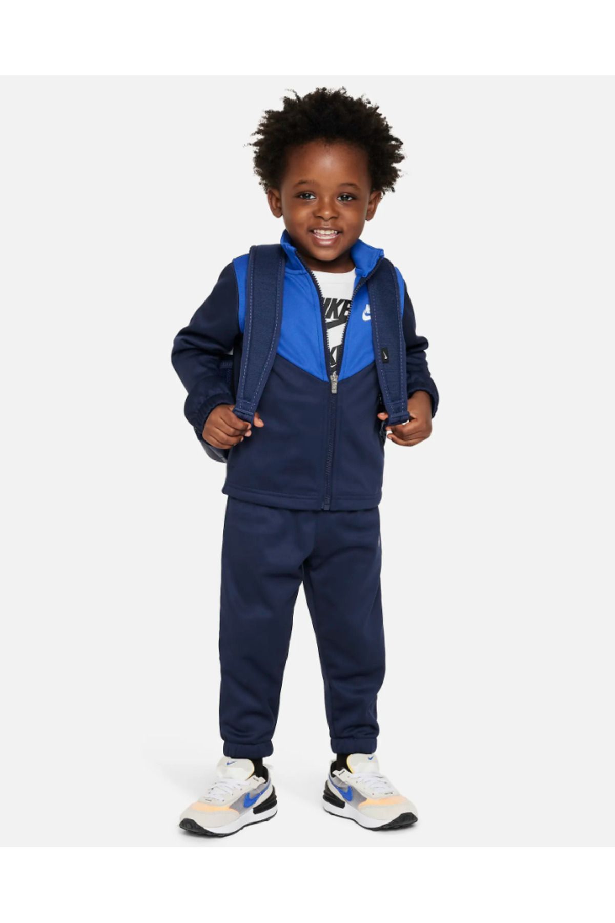 Dark blue nike sweatsuit hotsell
