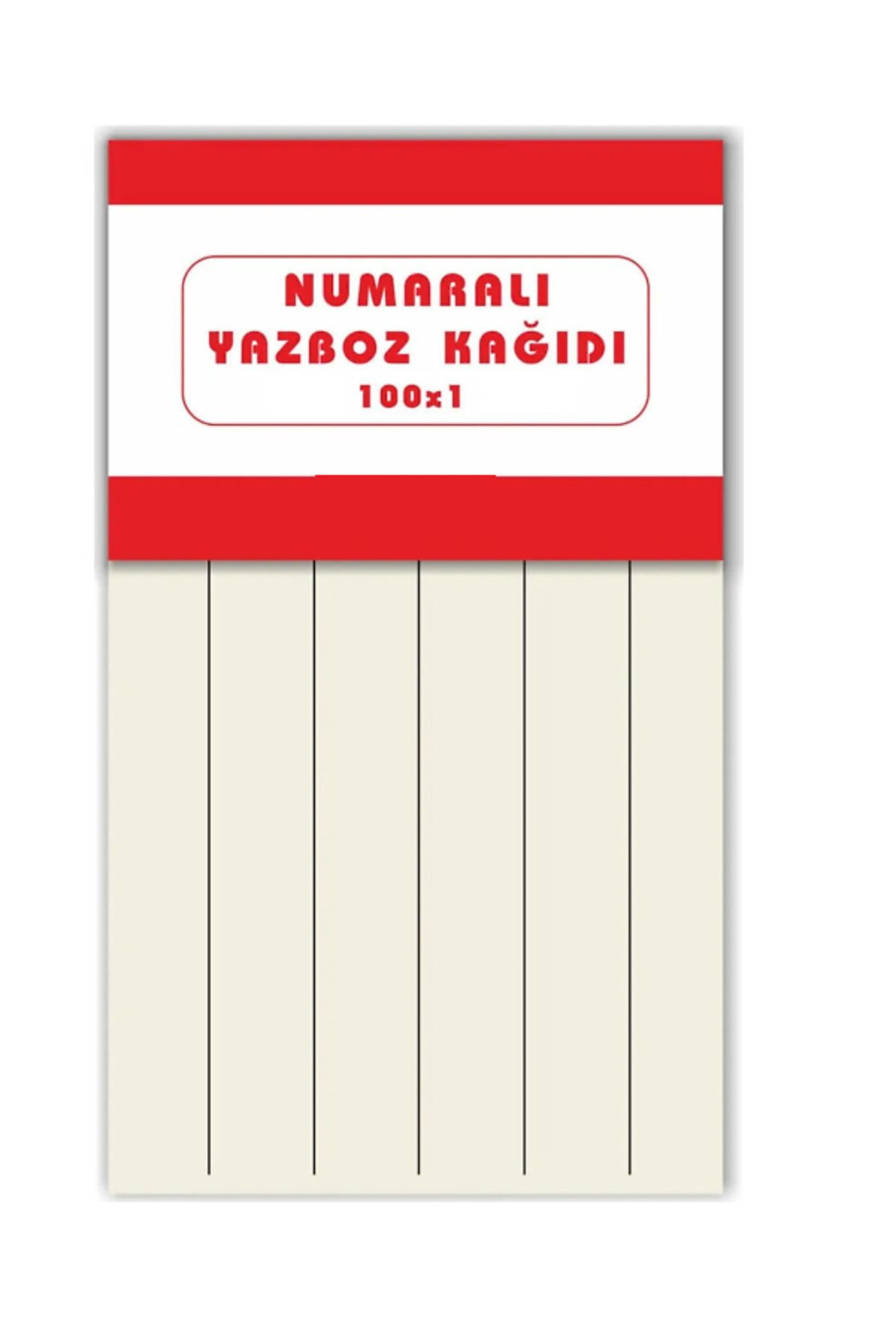 MSMETICARET YAZBOZ KIRAATHANE FİŞİ 100 Yaprak